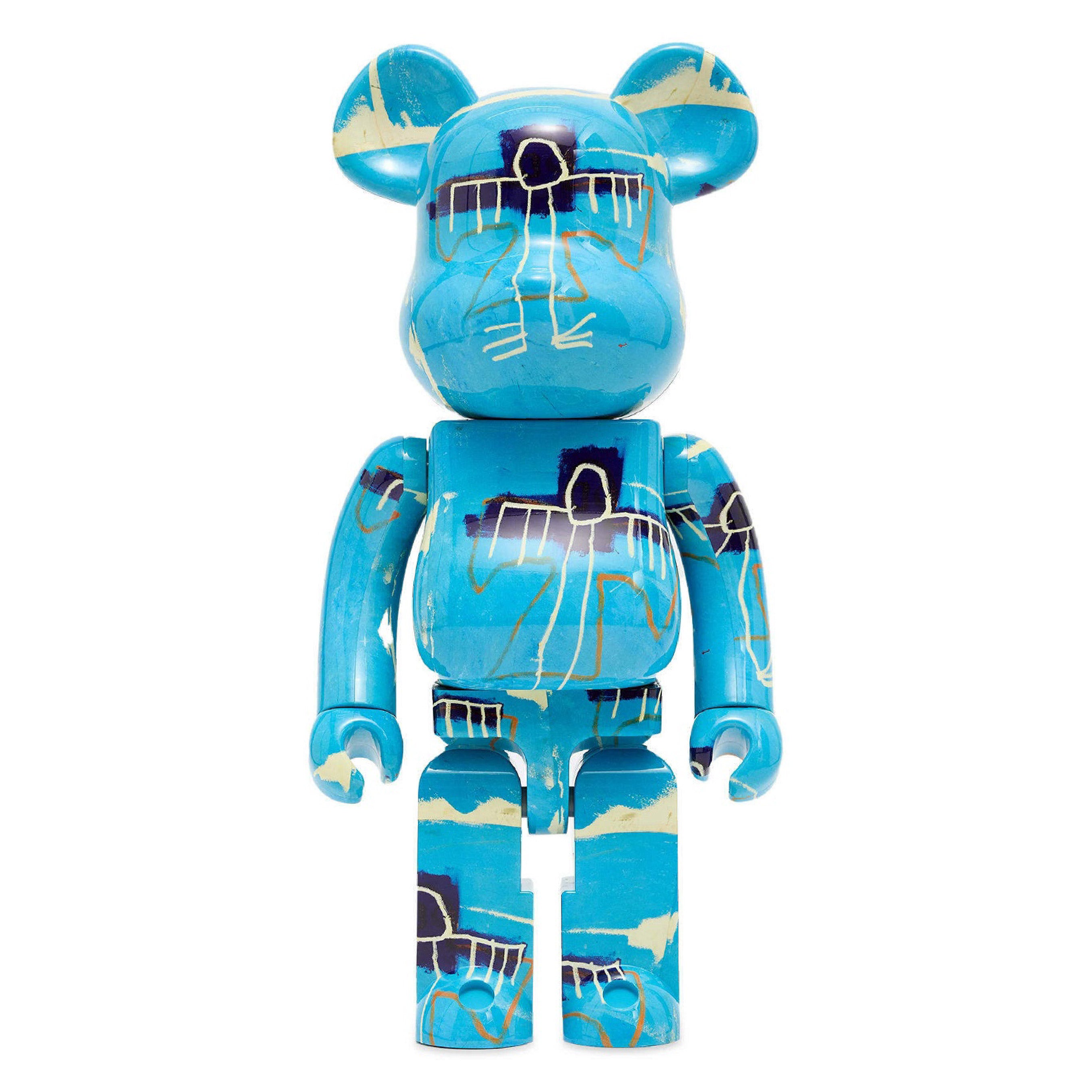 Bearbrick Jean-Michel Basquiat #4 1000% Azul - ES Bearbrick Jean-Michel Basquiat #4 1000% Azul - ES