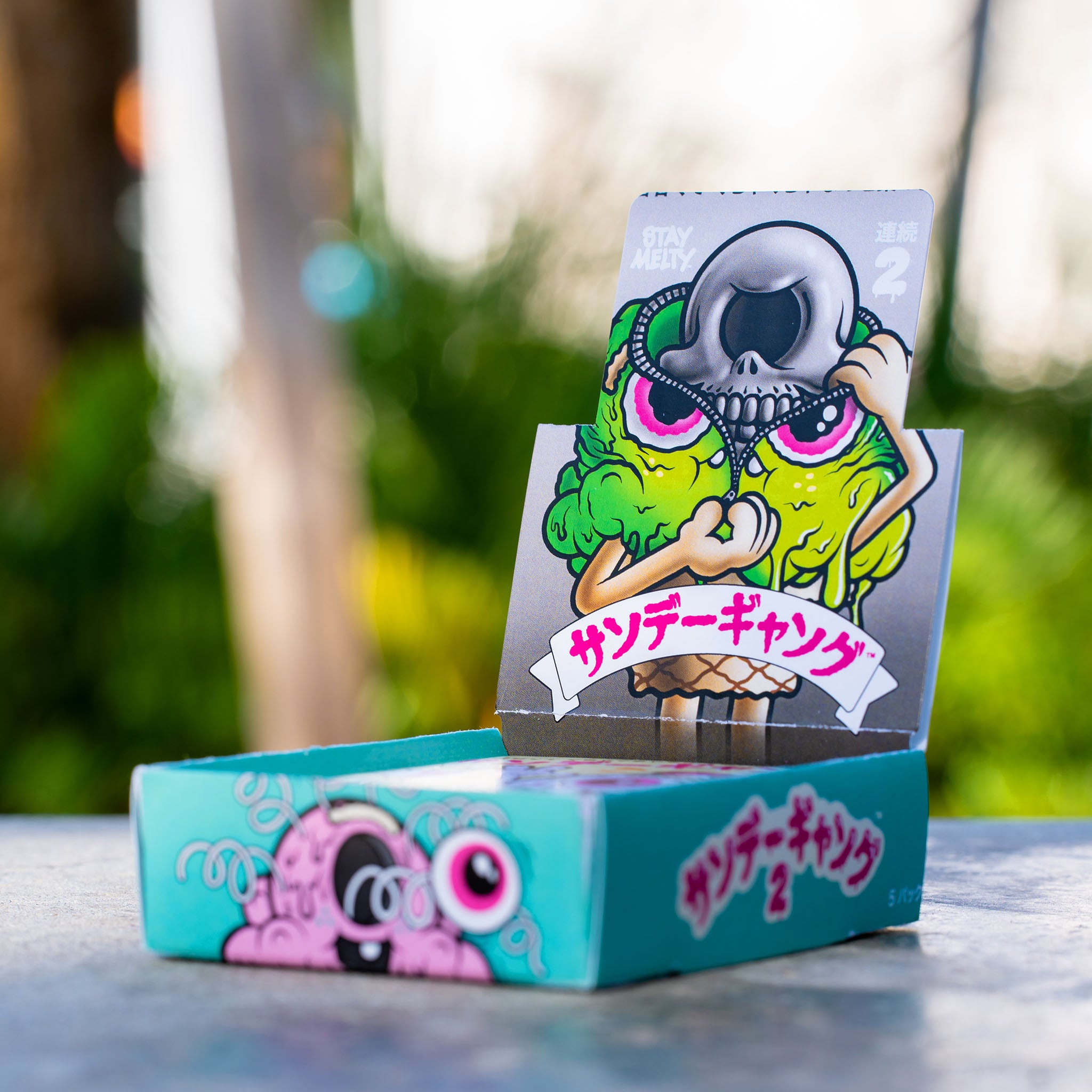 Japanese Series 2 Mini Melty Misfits by Buff Monster