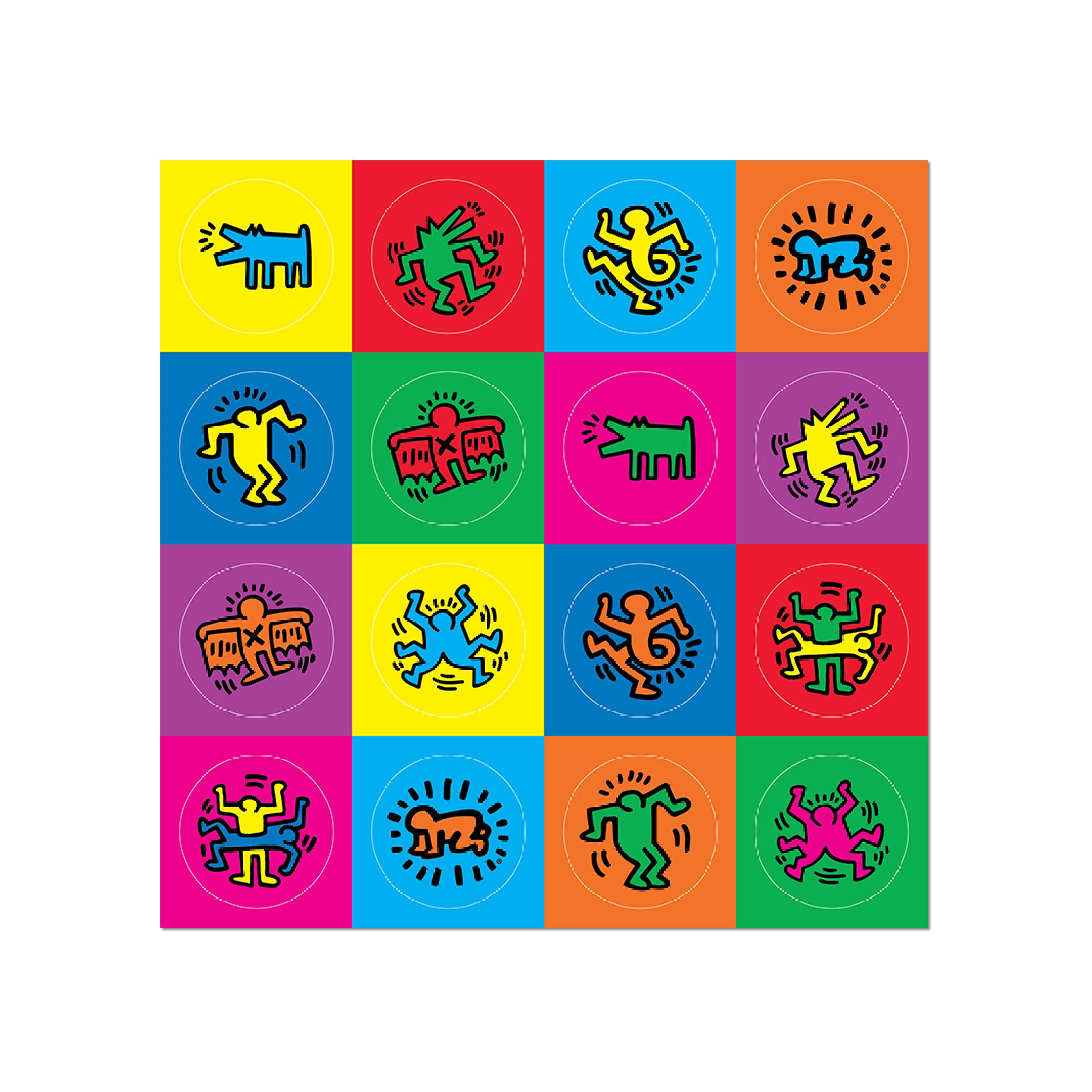 Keith Haring Icons Sticker Sheet - Buy Now – The Wynwood Walls Shop