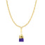 Wynwood Walls PAINTBRUSH Purple Necklace