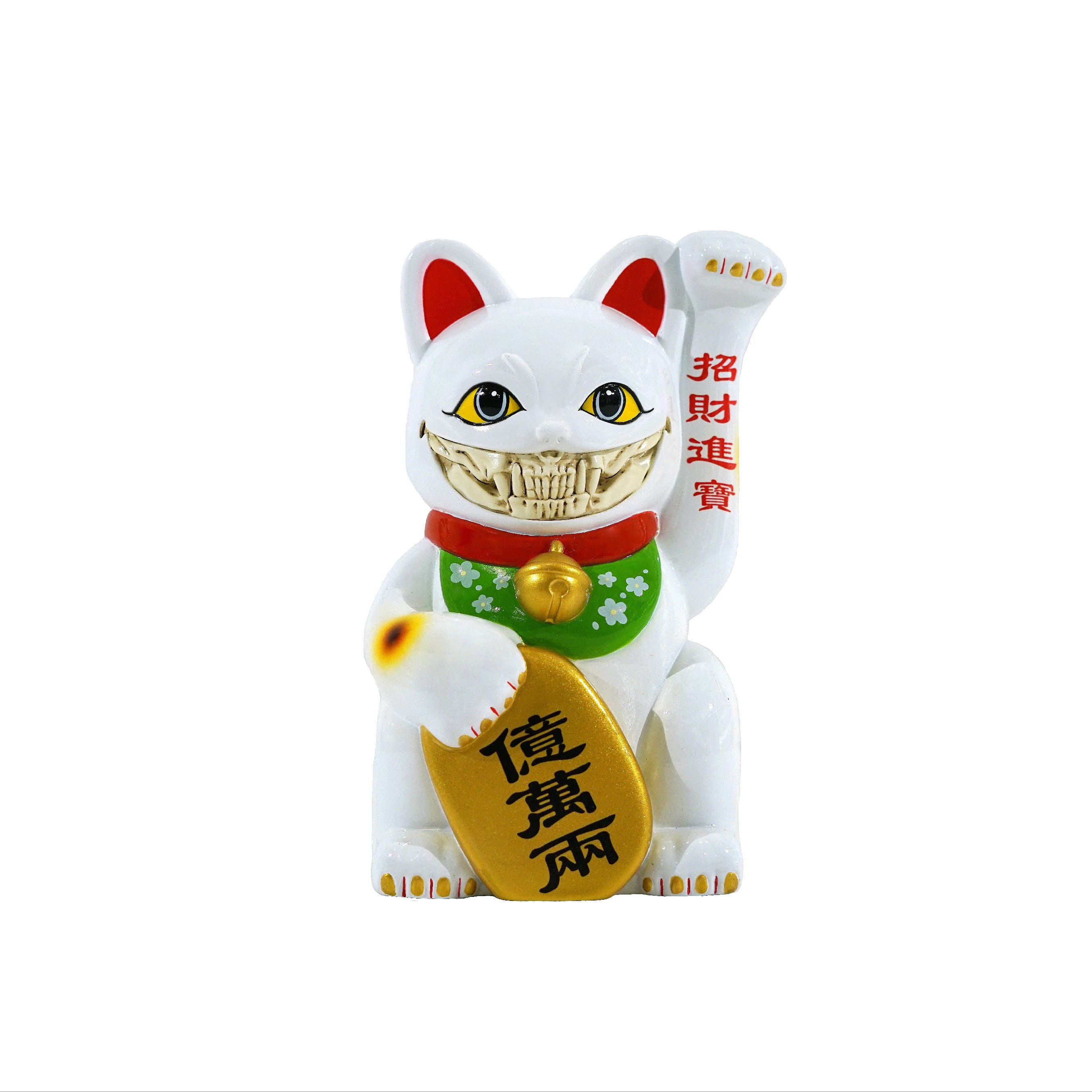 Ron_English_White_Lucky_Cat_Gr