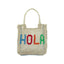 Lucy HOLA Jute Tote Bag