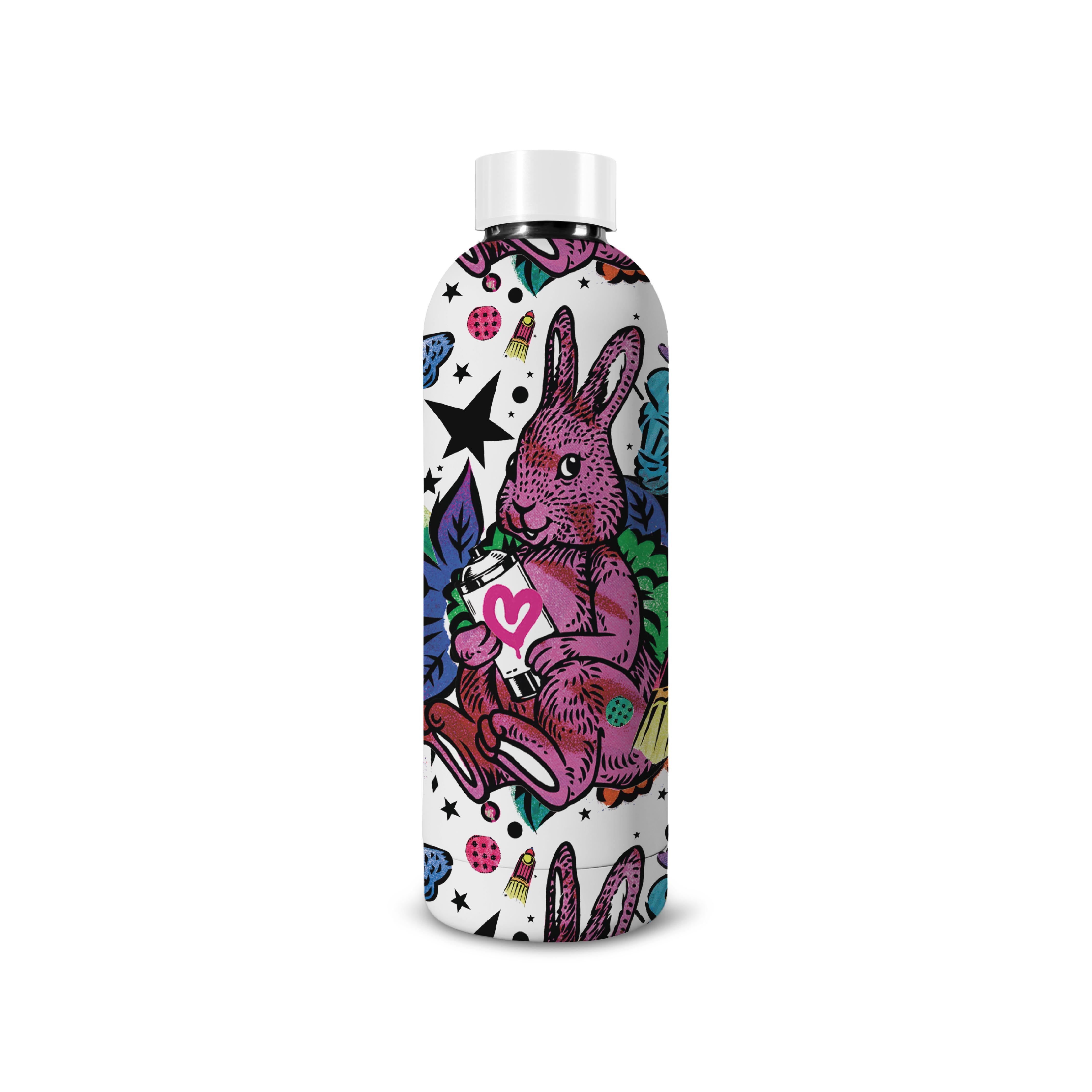 Aiko Planet Love: Double-Wall Insulated Stainless Steel Bottle