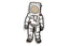 Astronaut Pin - Wynwood Walls Shop