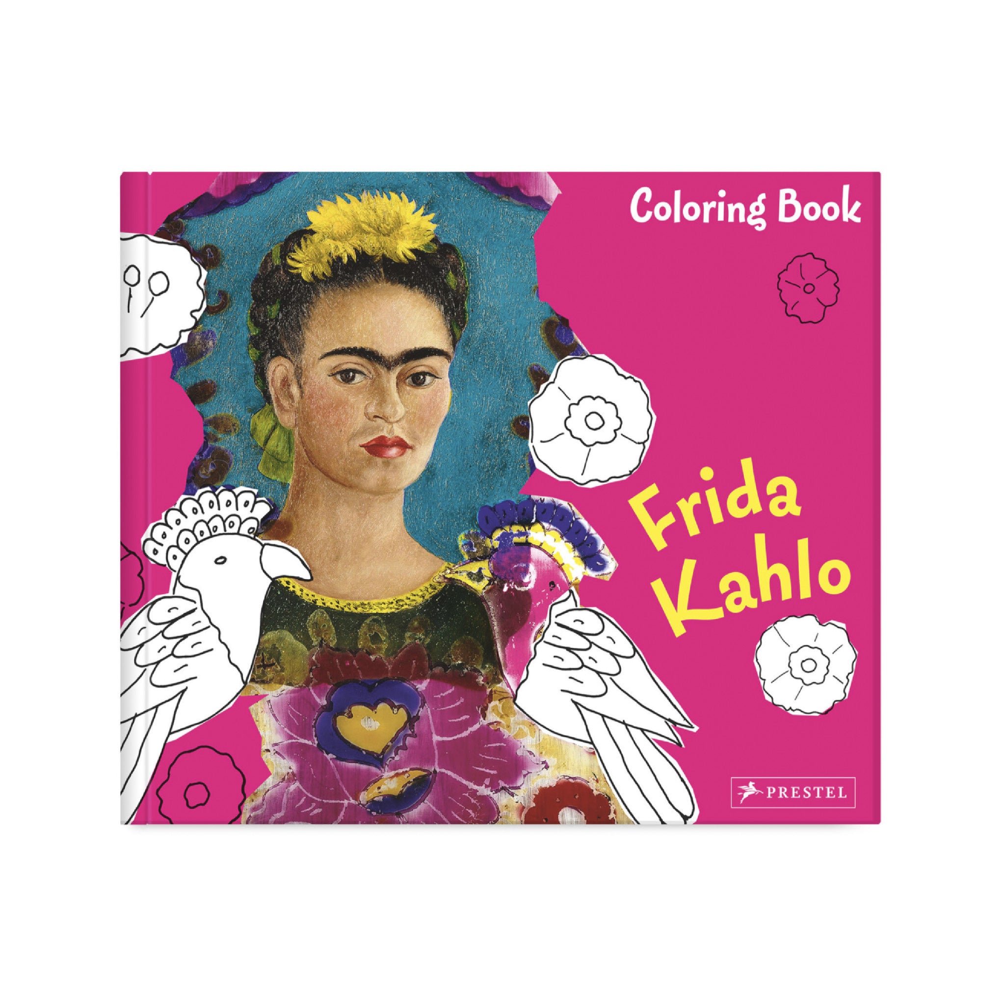 Coloring Book Frida Kahlo - Wynwood Walls Shop