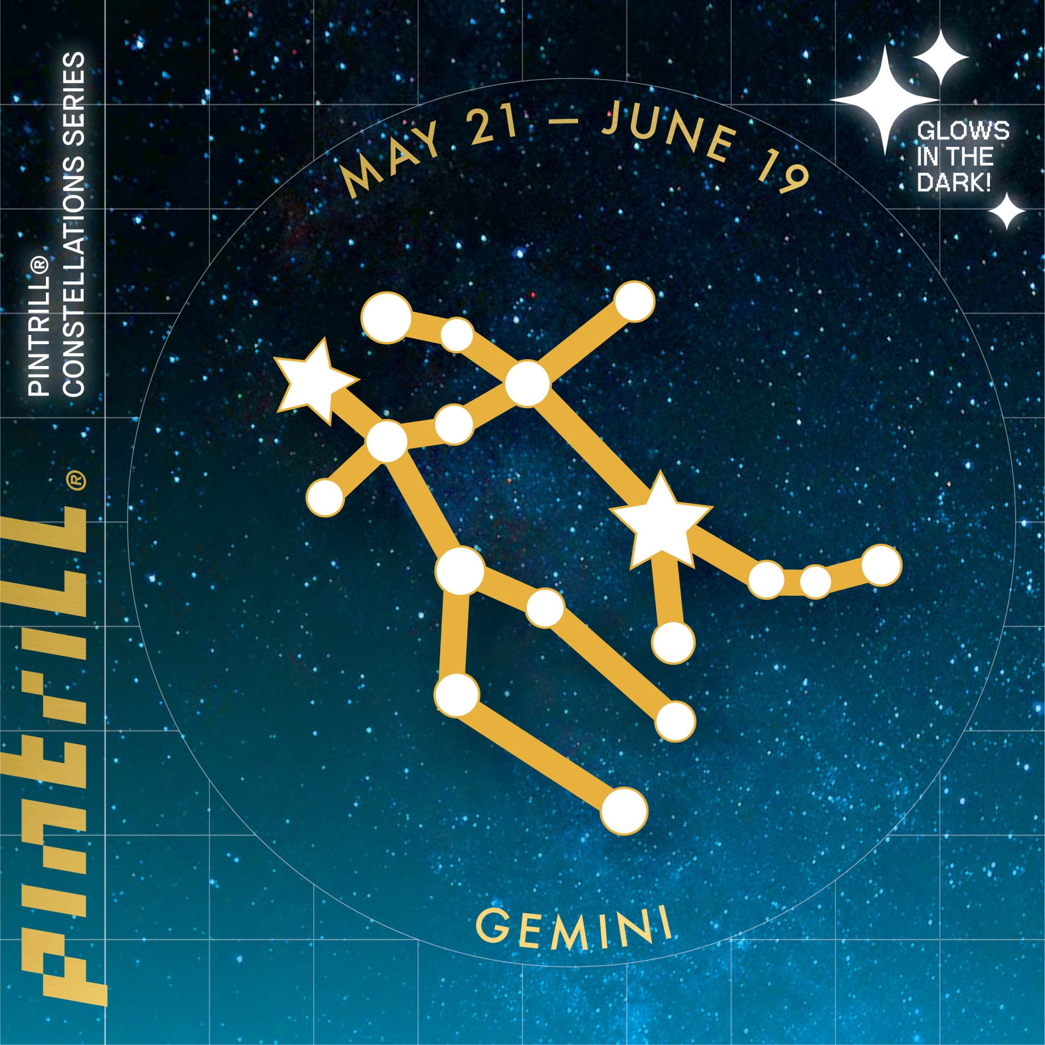 Constellations - Gemini Pin - Wynwood Walls Shop