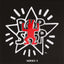 Keith Haring POP SHOP - HOWLING DOG Red Pin