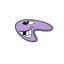 Kenny Scharf Speedy Pin - Purple - Wynwood Walls Shop