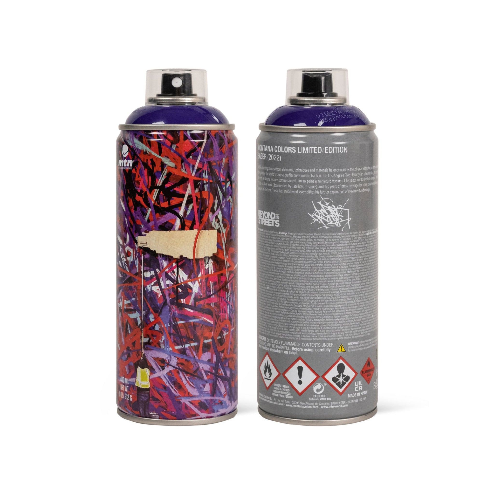 MTN Limited Edition SABER Spray Can - Wynwood Walls Shop