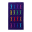Lina Condes STICK FIGURE Beach Towel - Image 1