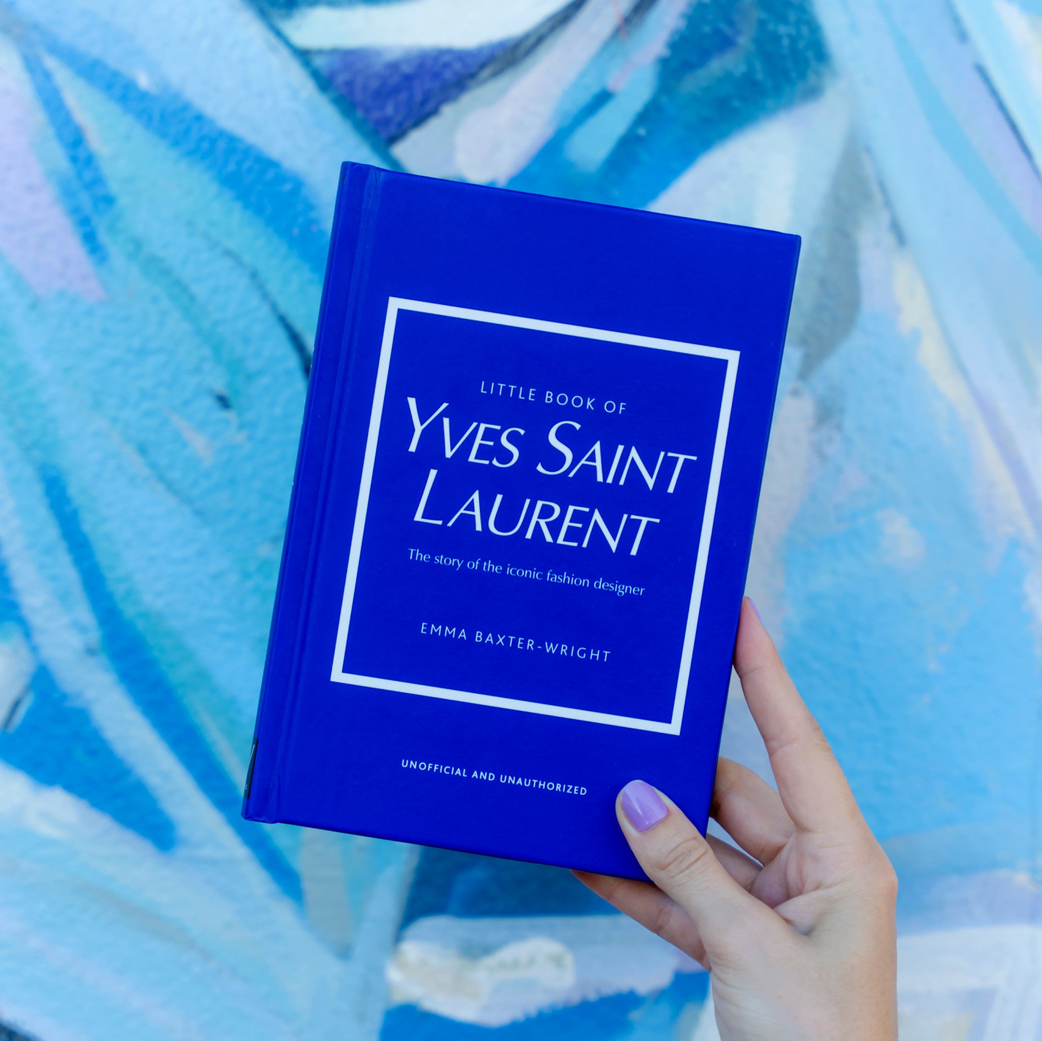 Yves st shop laurent book