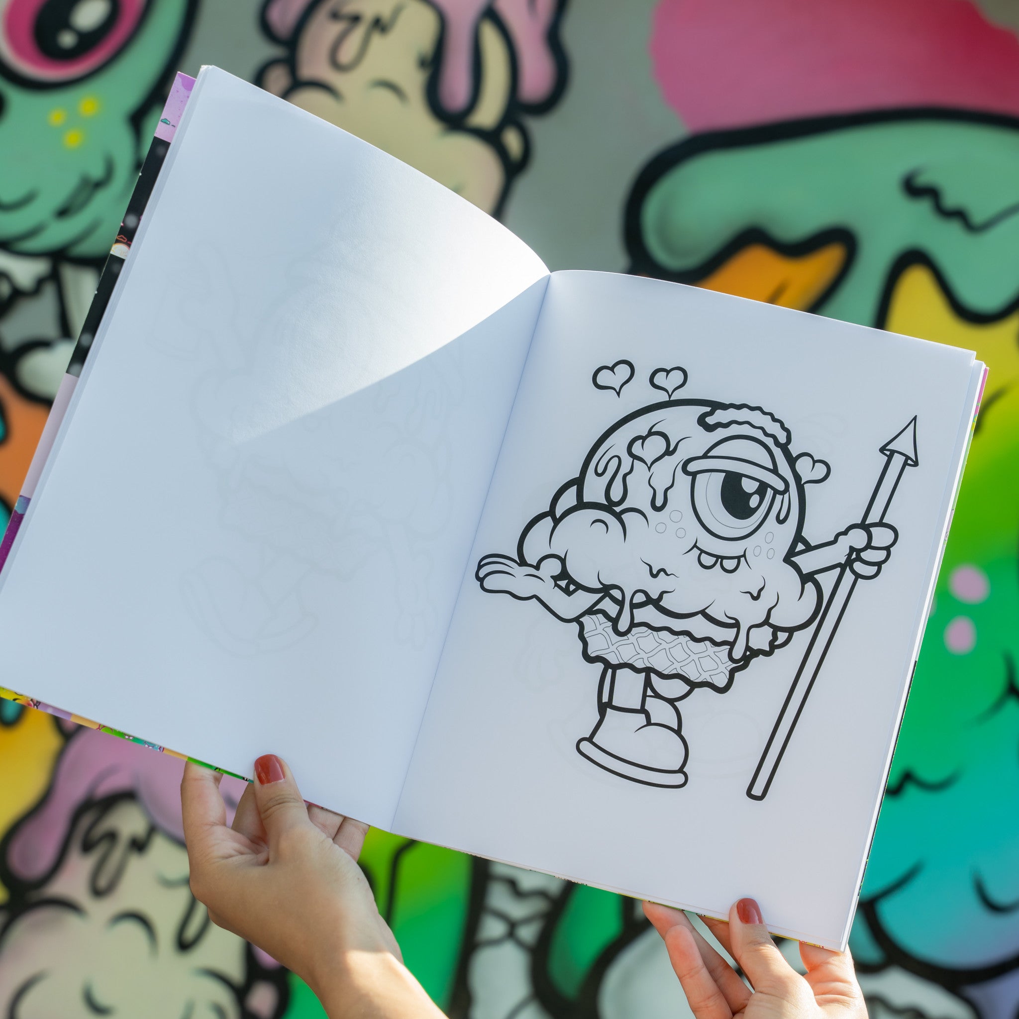 Mini Melties Coloring Book by Buff Monster - Wynwood Walls Shop