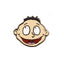 Rugrats TOMMY HEAD Pin