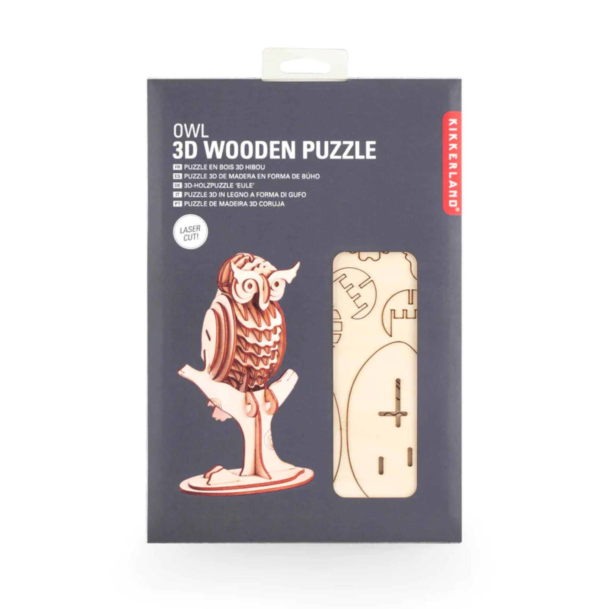 Owl 3D Wooden Puzzle - Wynwood Walls Shop