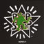 Keith Haring POP SHOP - DANCING DOG Green Pin