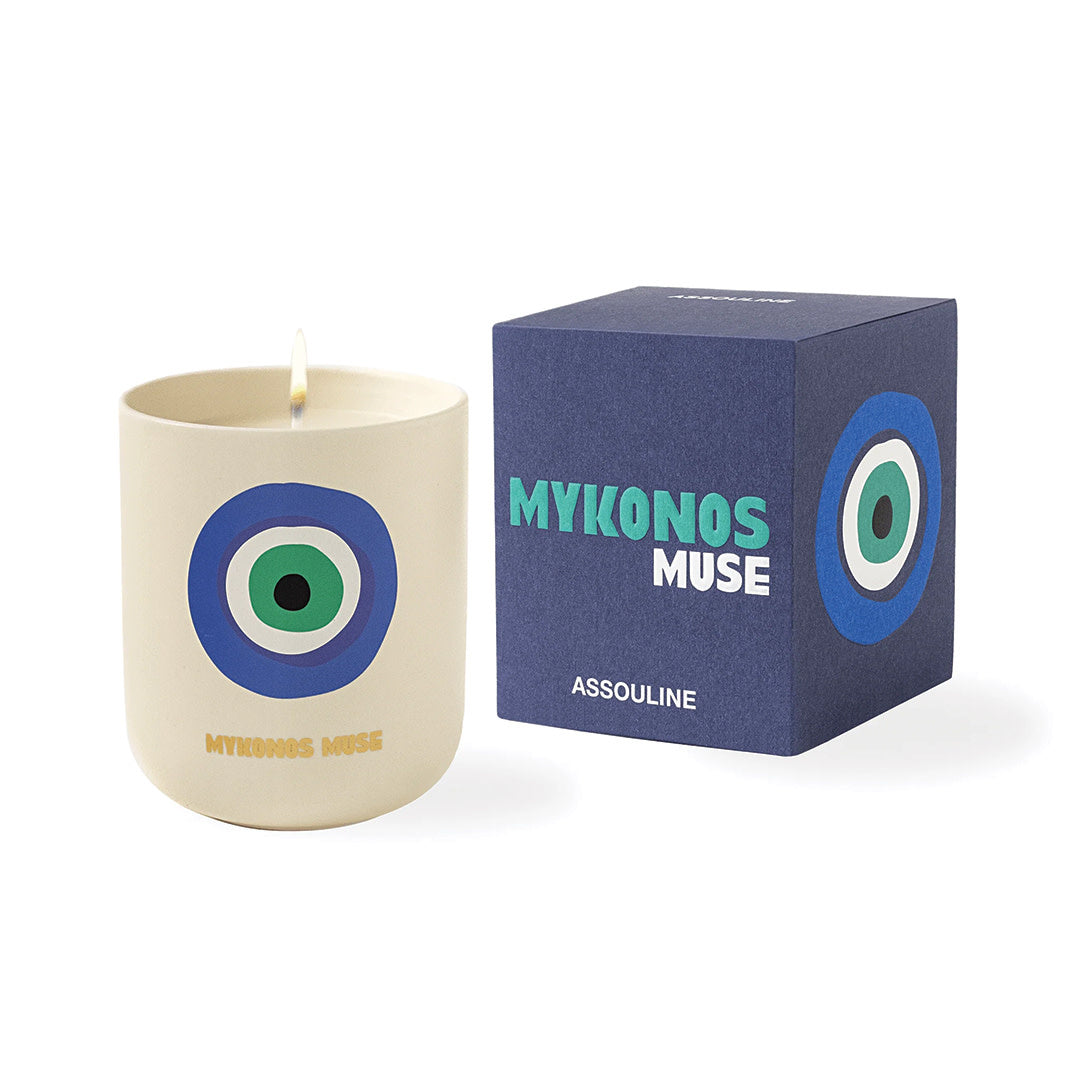 Mykonos Muse - Travel From Home Candle - Wynwood Walls Shop Main image