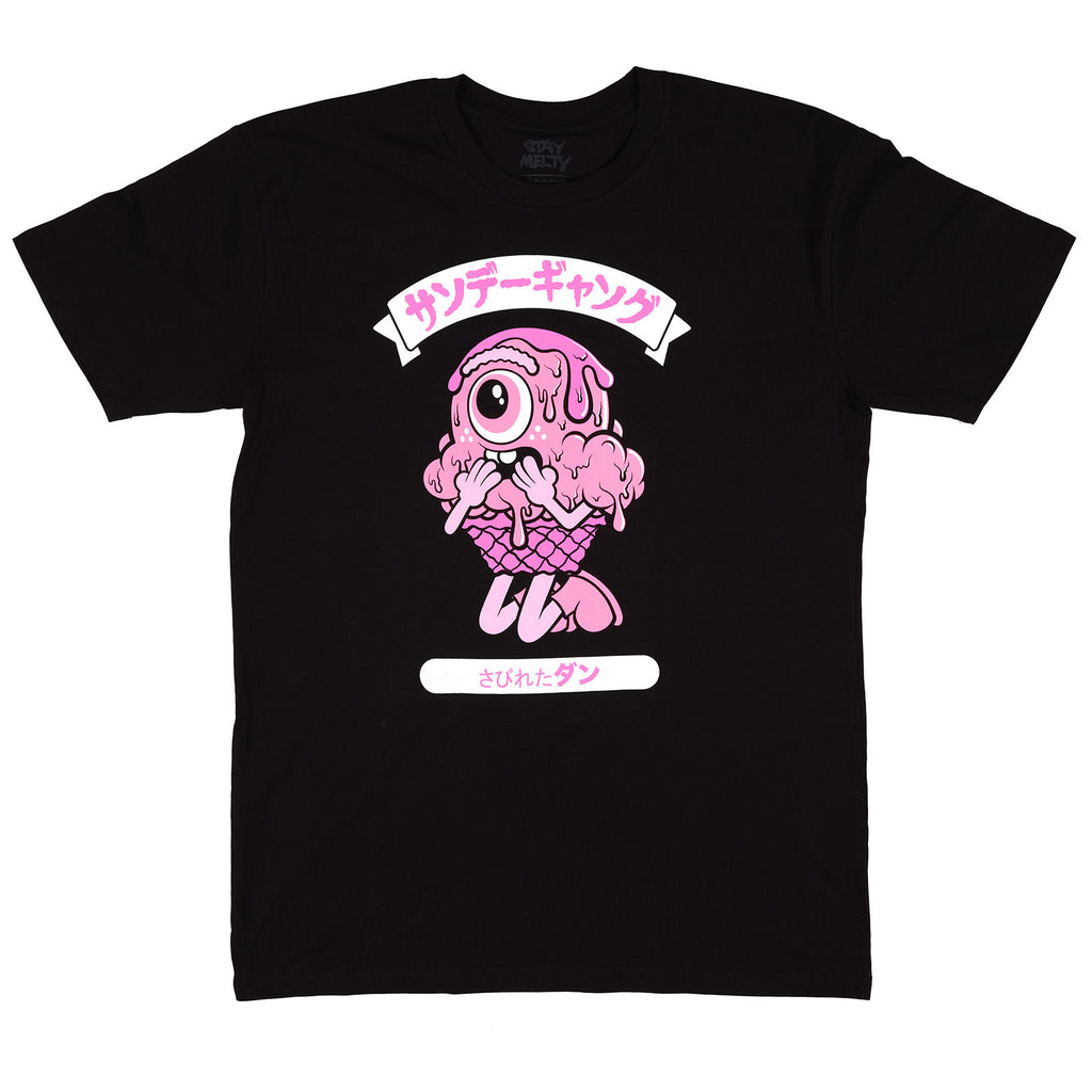 Buff Monster Deserted Dan Black Tees