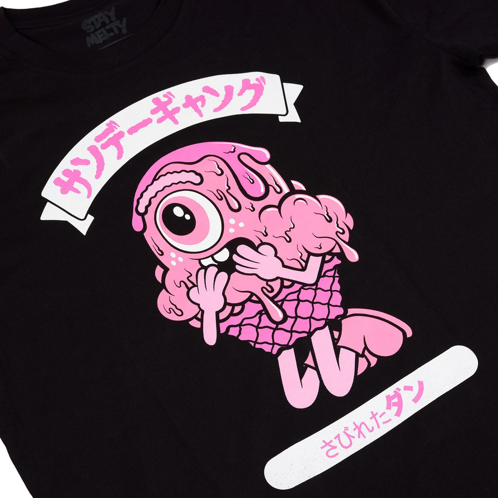 Buff Monster Deserted Dan Black Tees