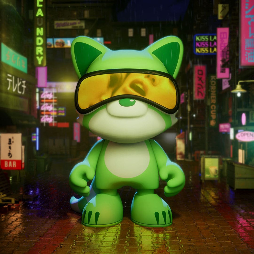 Kiss Land Green By The Weeknd