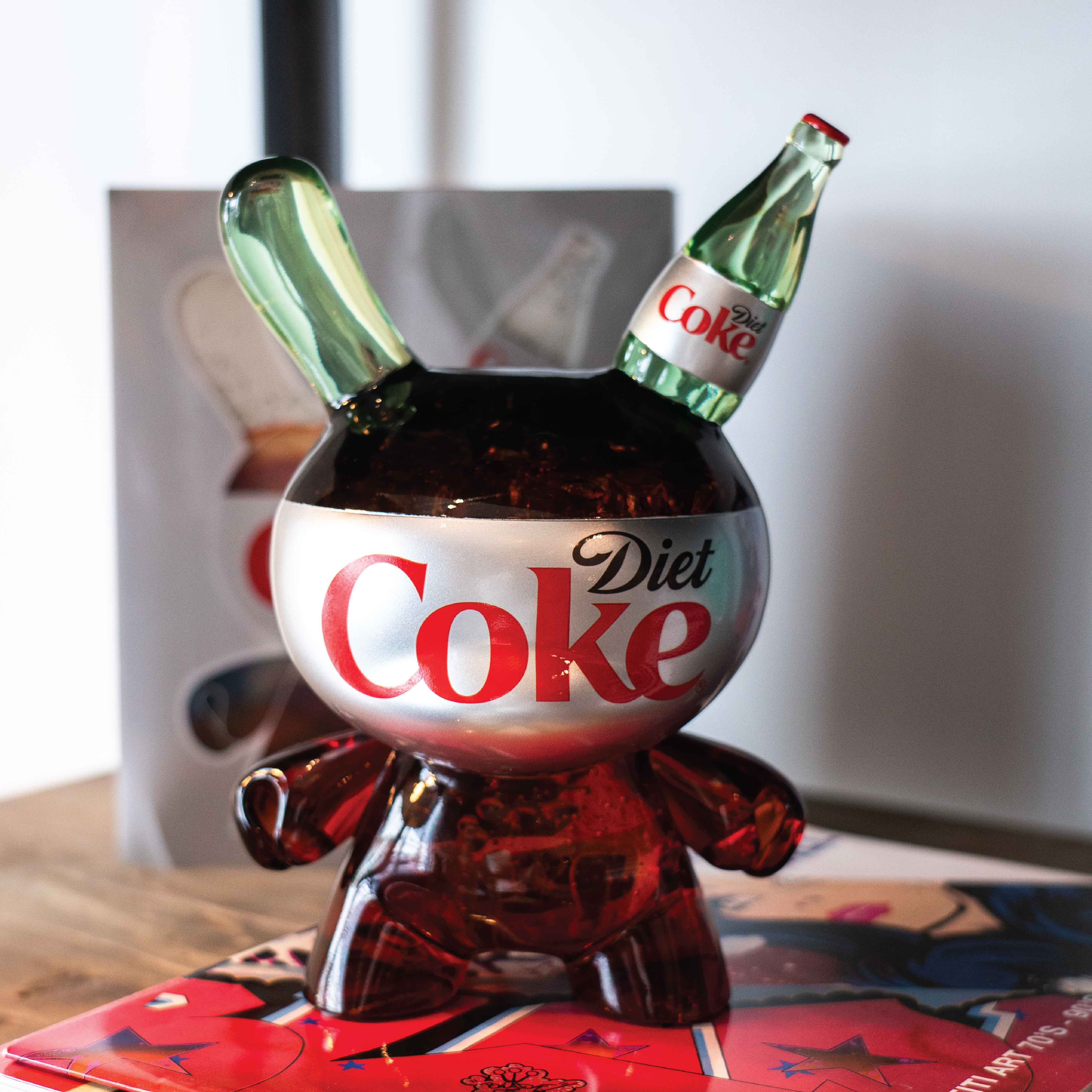 Diet Coke® Dunny by Kidrobot – 8” Resin Figure (Limited to 1000