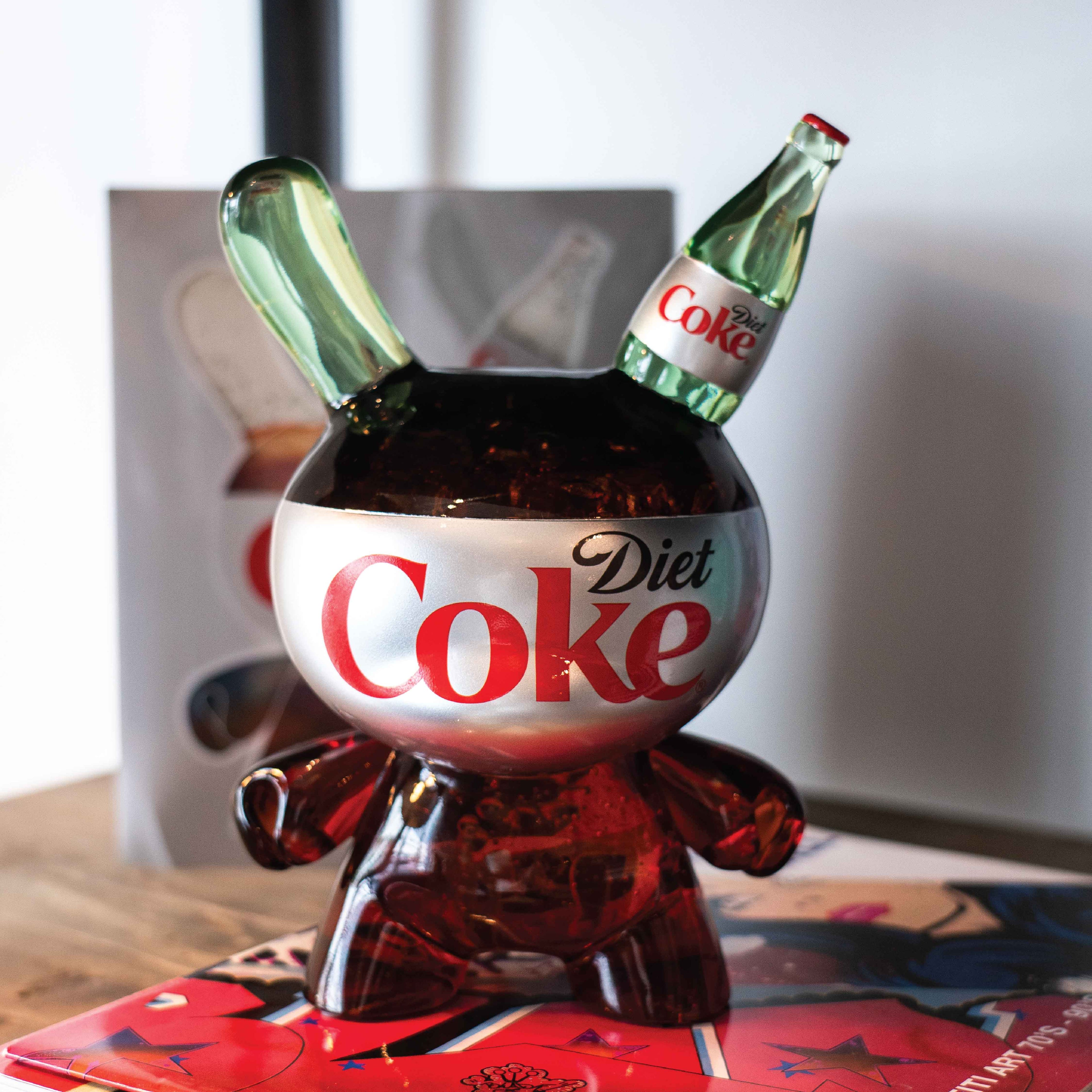 Kidrobot & Coca-Cola Diet Coke 8" Resin Dunny