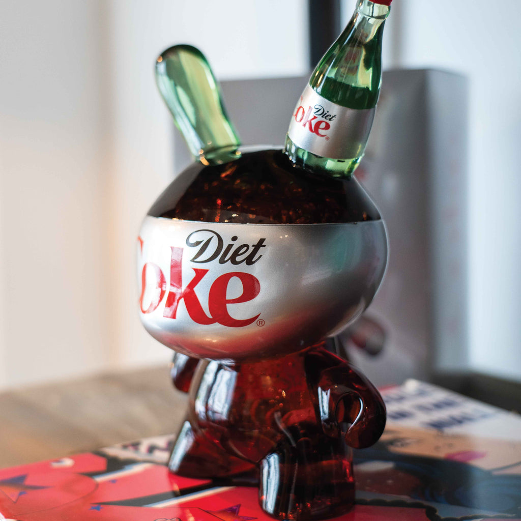 Kidrobot & Coca-Cola Diet Coke 8" Resin Dunny