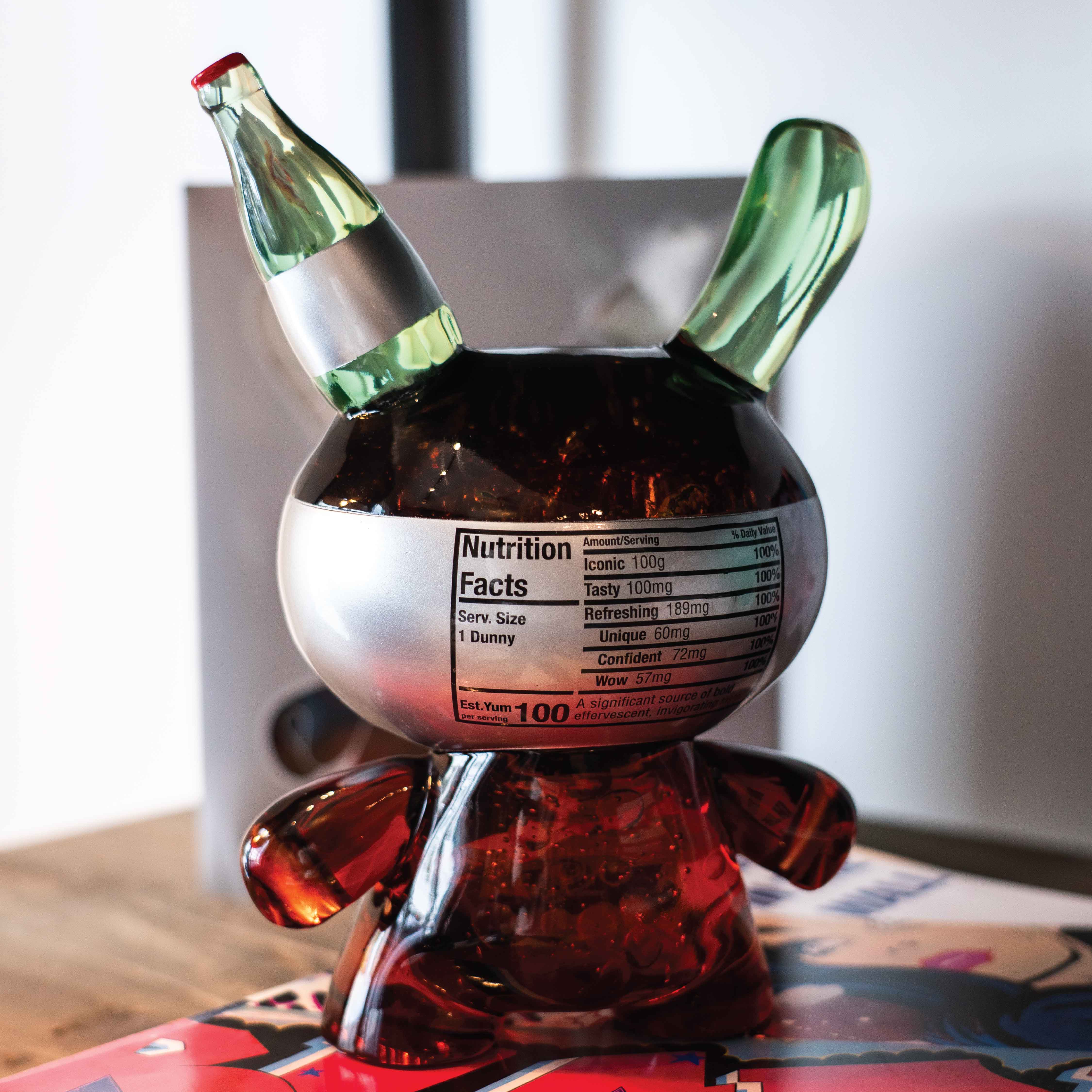 Diet Coke® Dunny by Kidrobot – 8” Resin Figure (Limited to 1000