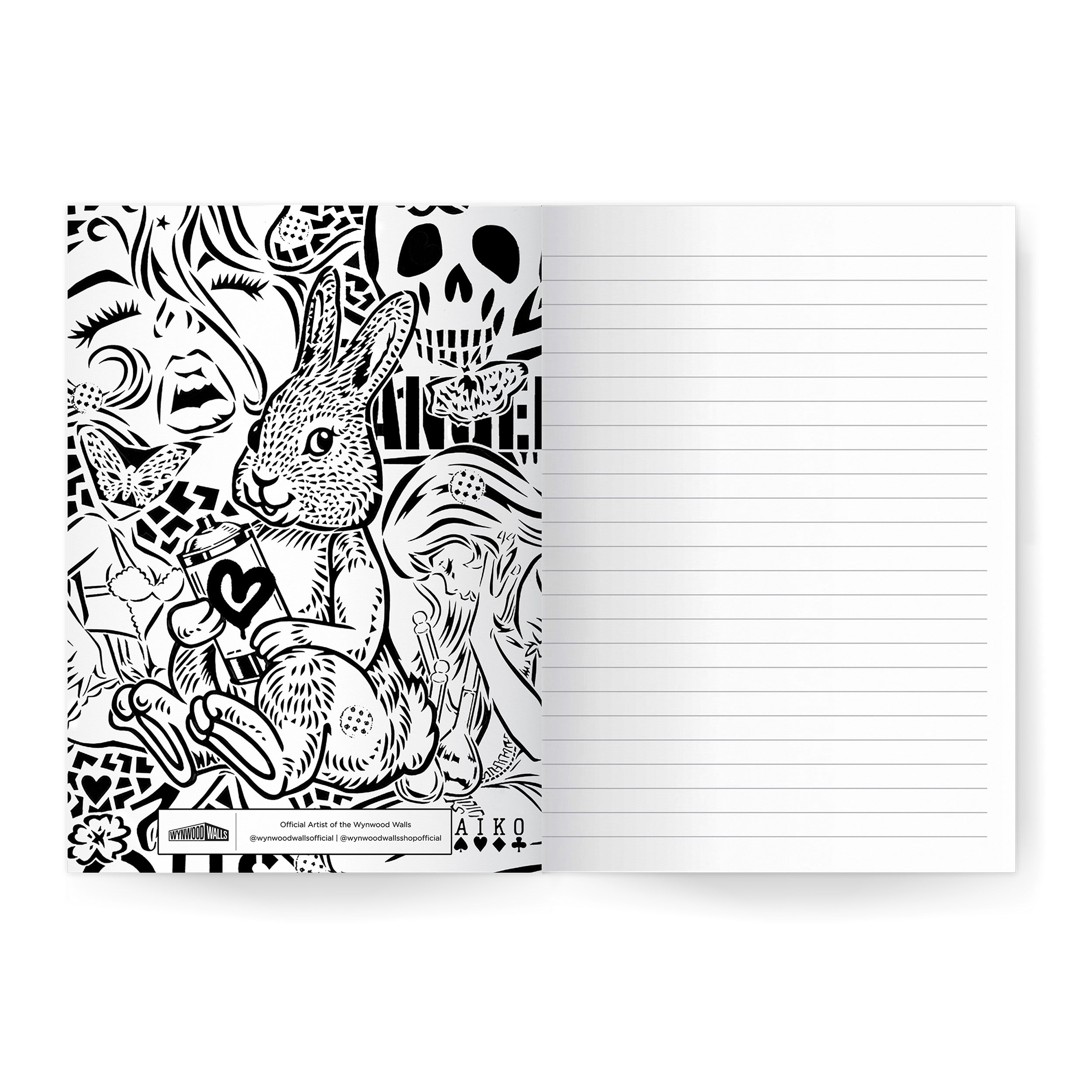Aiko BUNNY Medium Notebook