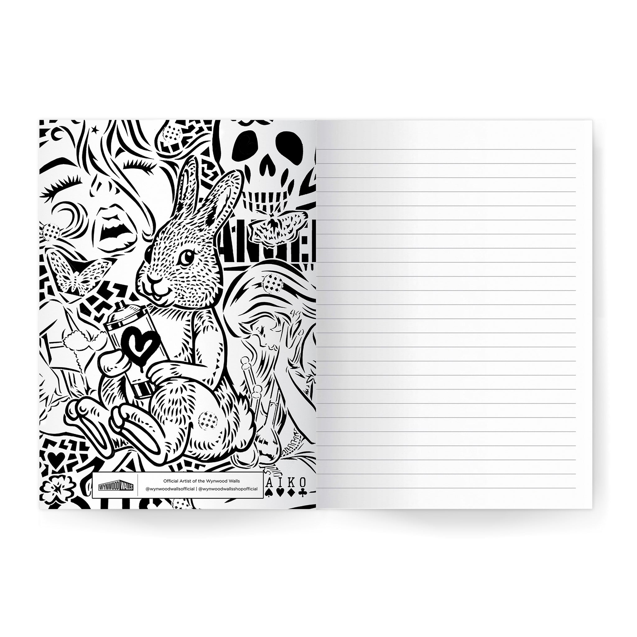 Aiko BUNNY Medium Notebook