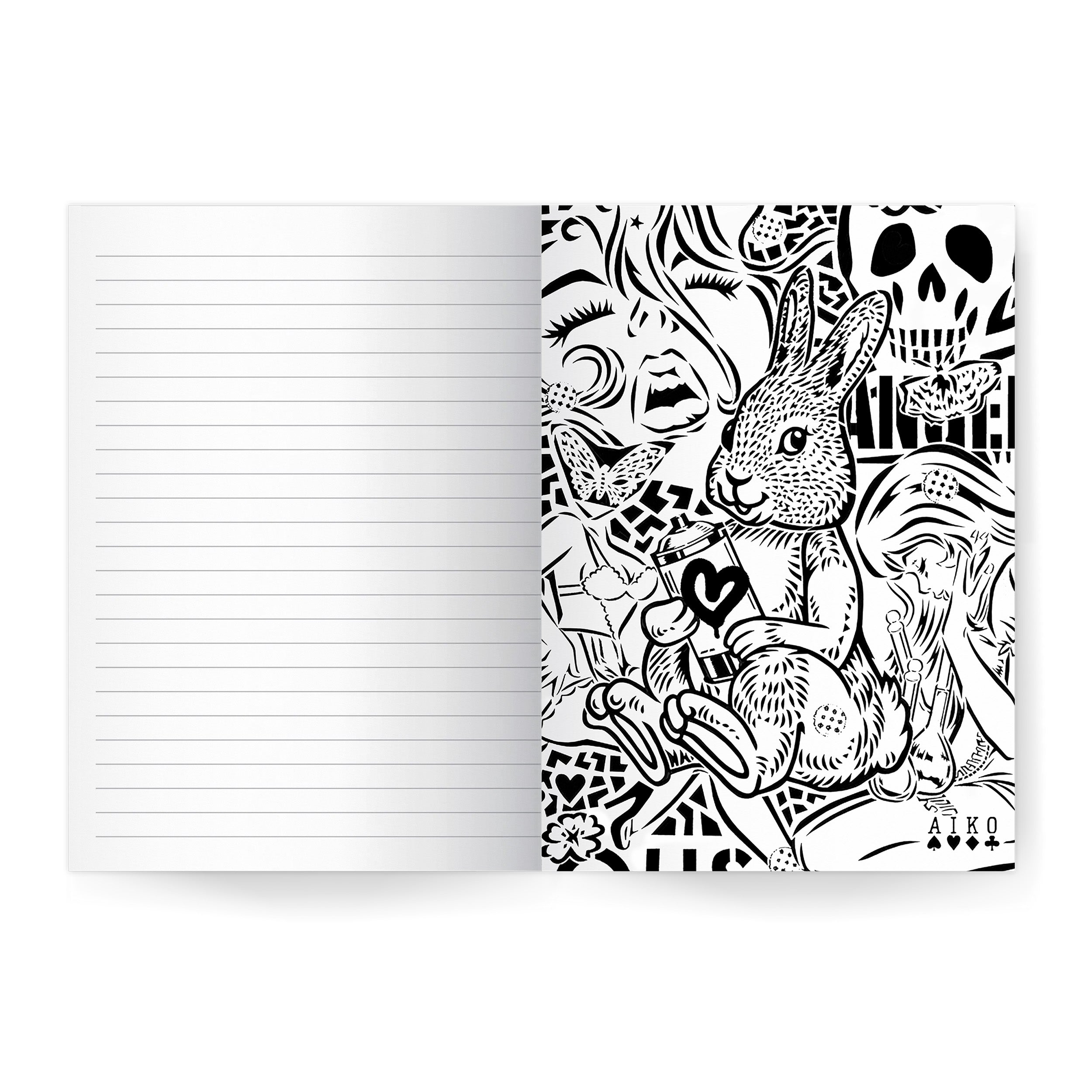 Aiko BUNNY Medium Notebook