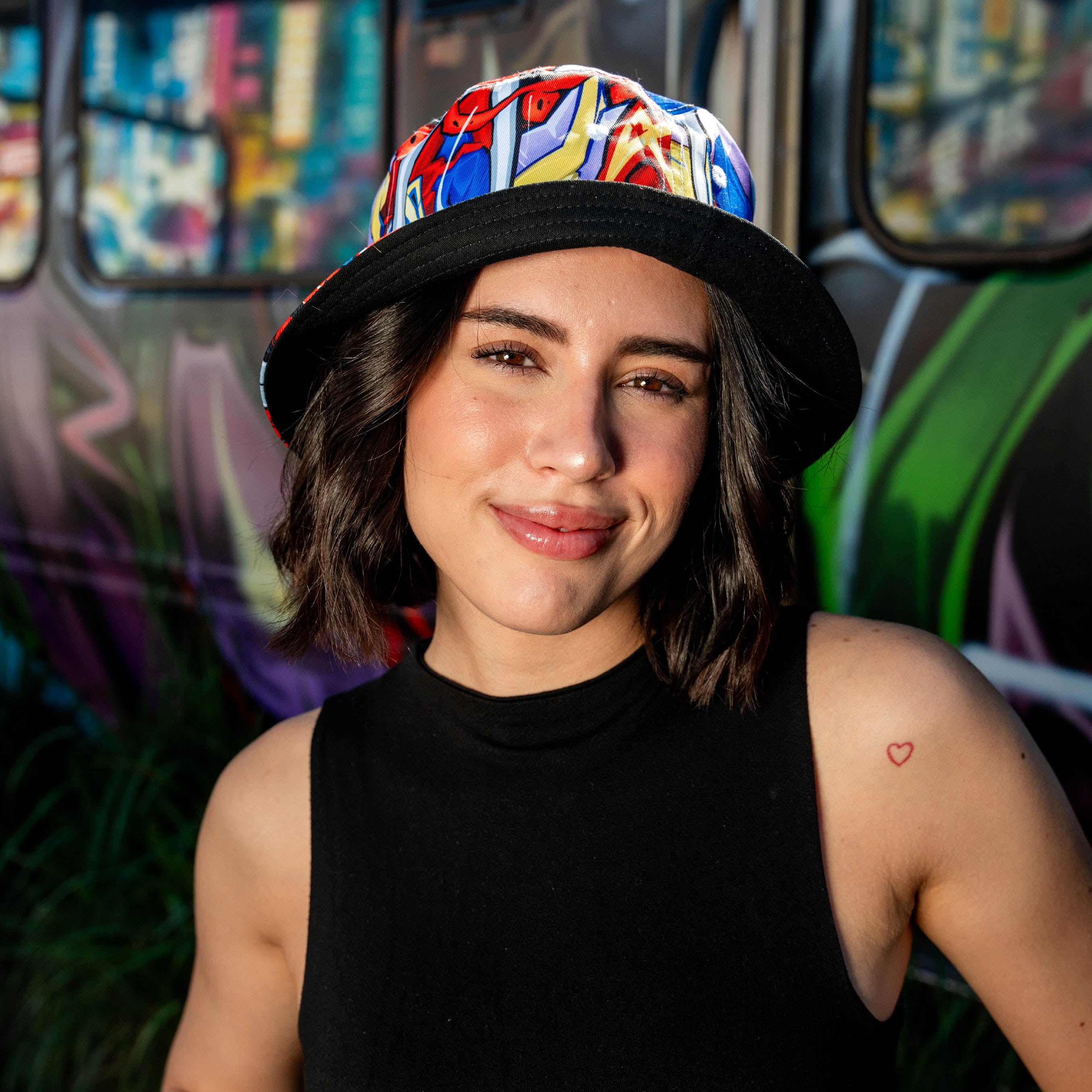 Askew One Bucket Hat – Limited Edition Reversible Street Art