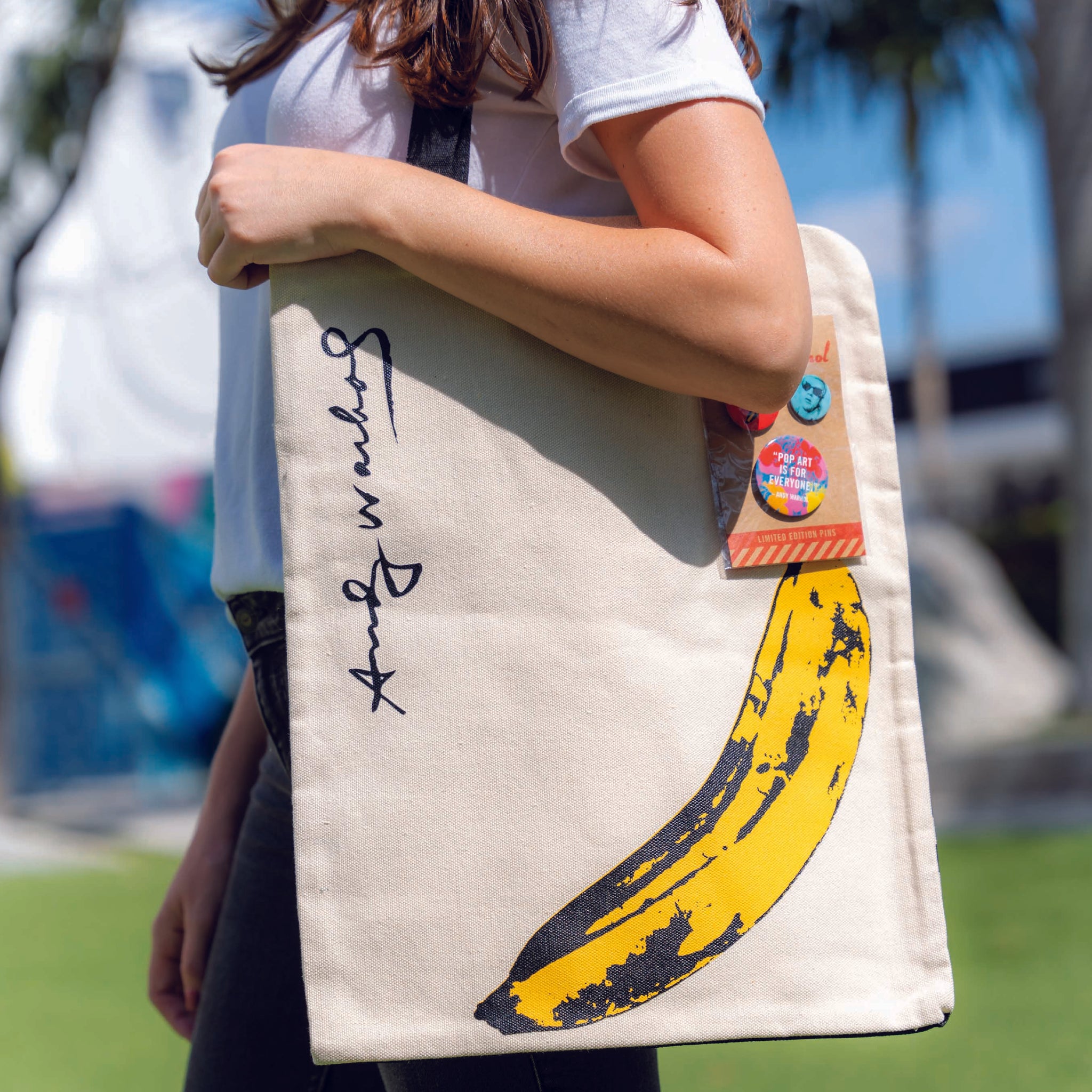 Andy Warhol BANANA Tote Bag - Last Chance