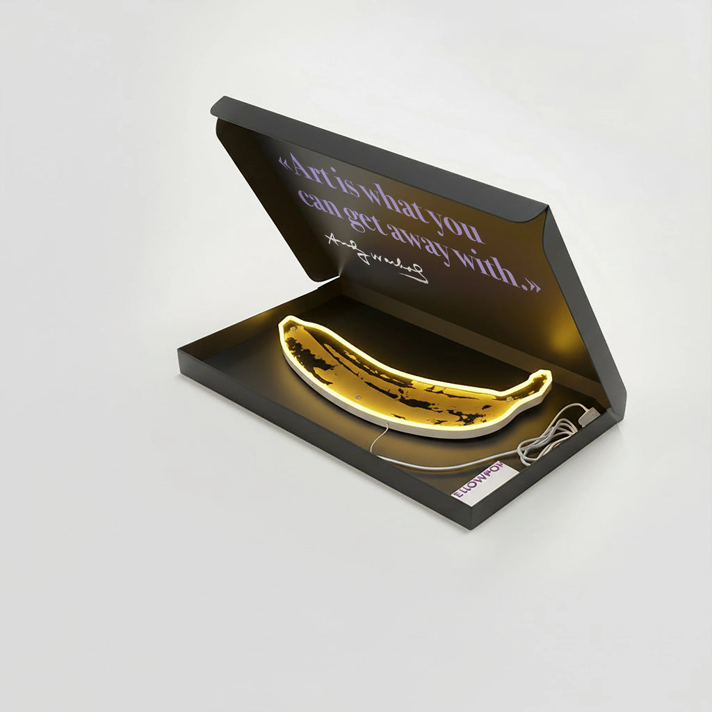 Andy Warhol Banana LED Neon Sign