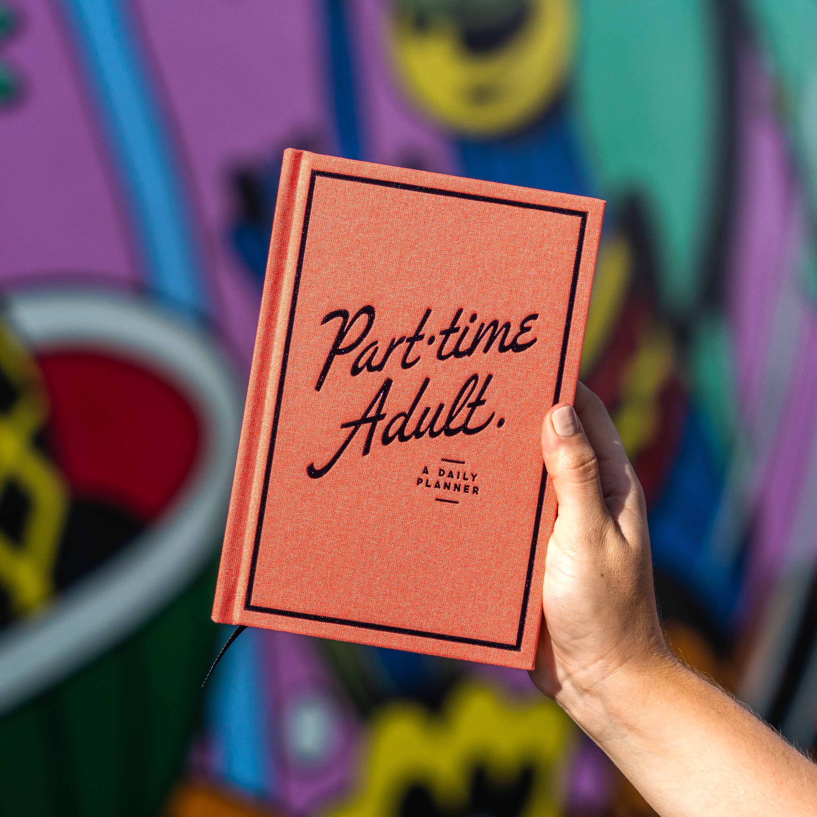 Part-Time Adult Undated Daily Planner Secondary image