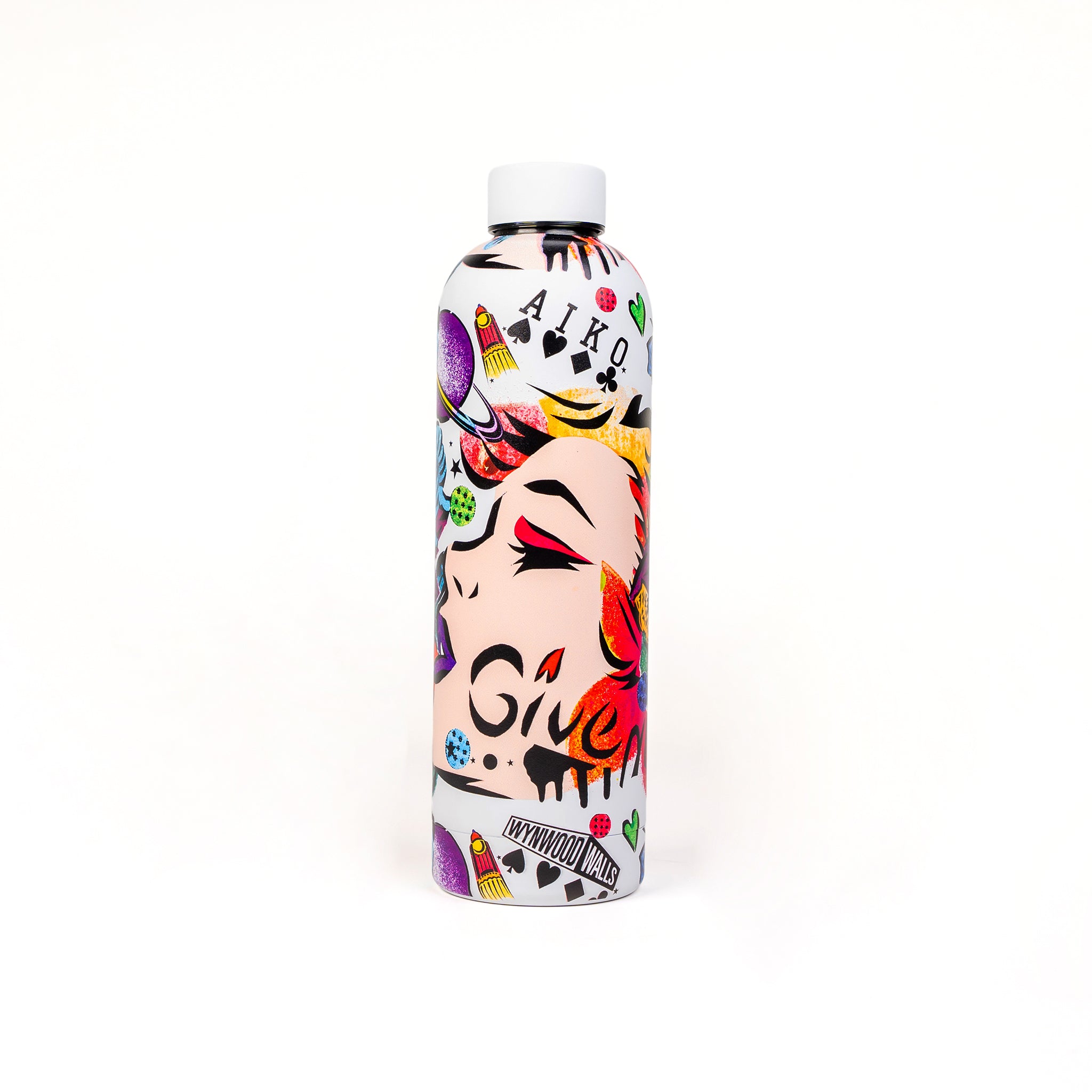 Aiko Planet Love: Double-Wall Insulated Stainless Steel Bottle