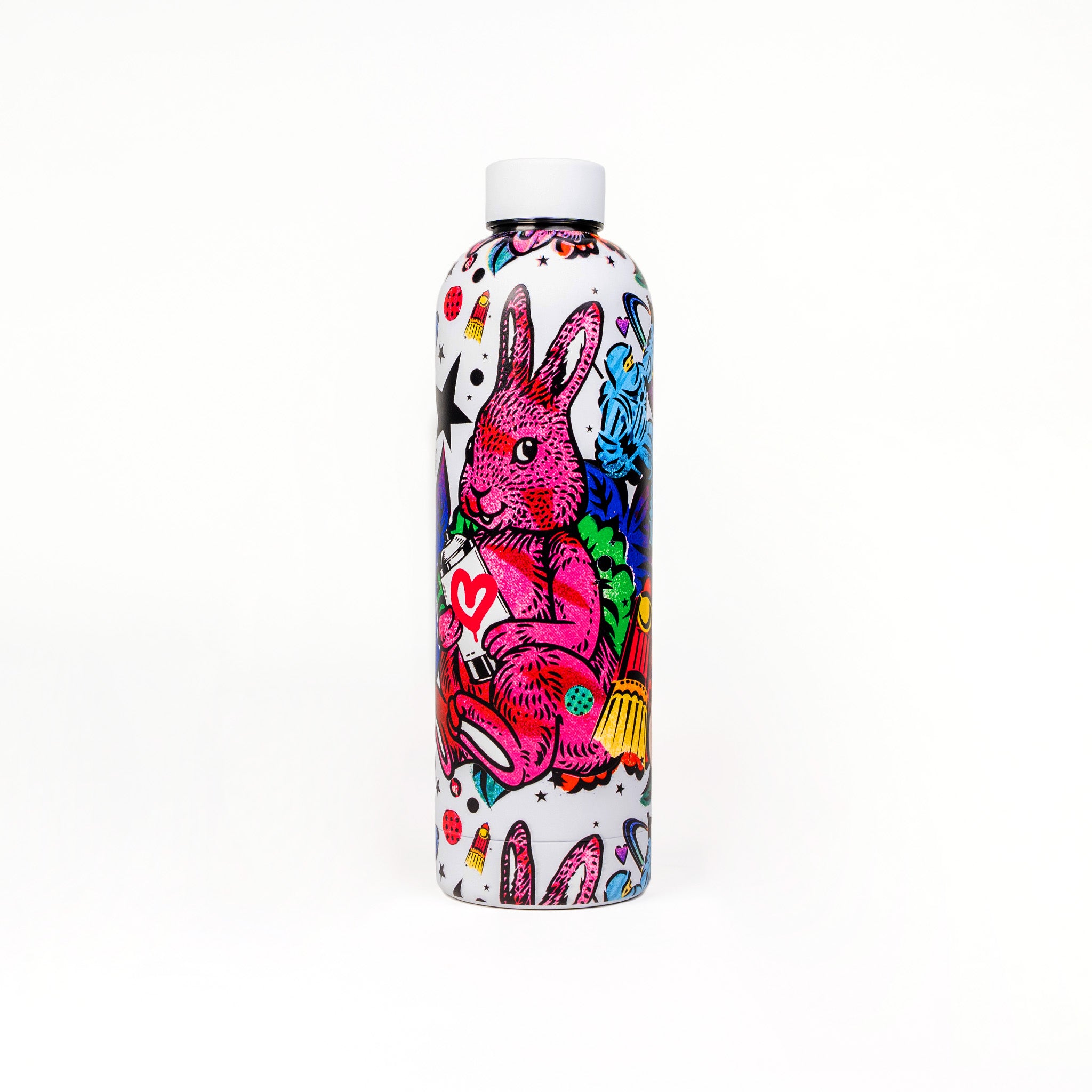 NOsWEA　花村想太　touch_bottle Aiko Planet Love: Double-Wall Insulated Stainless Steel Bottle