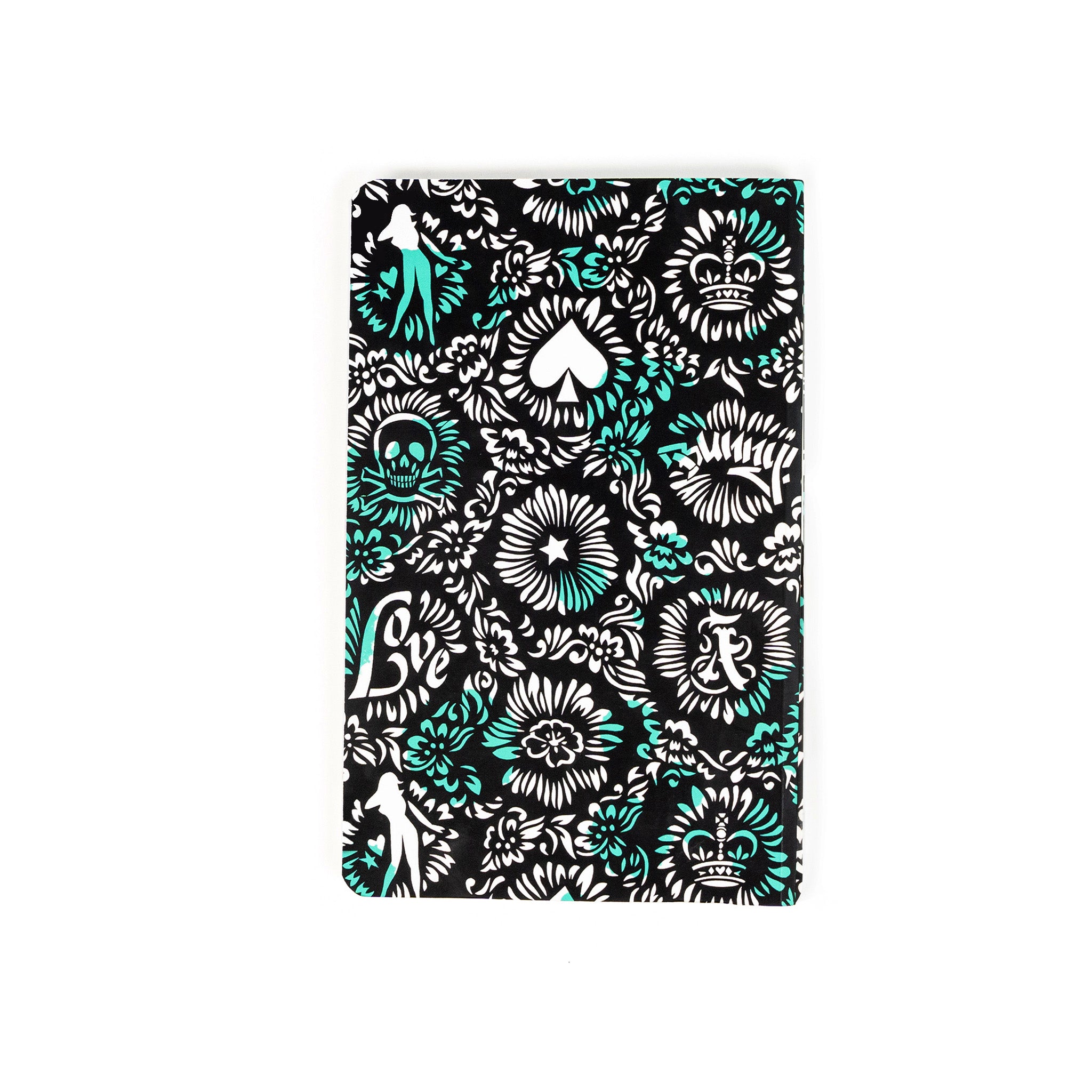 Aiko SIGNATURE PATTERN / TEAL Notebook