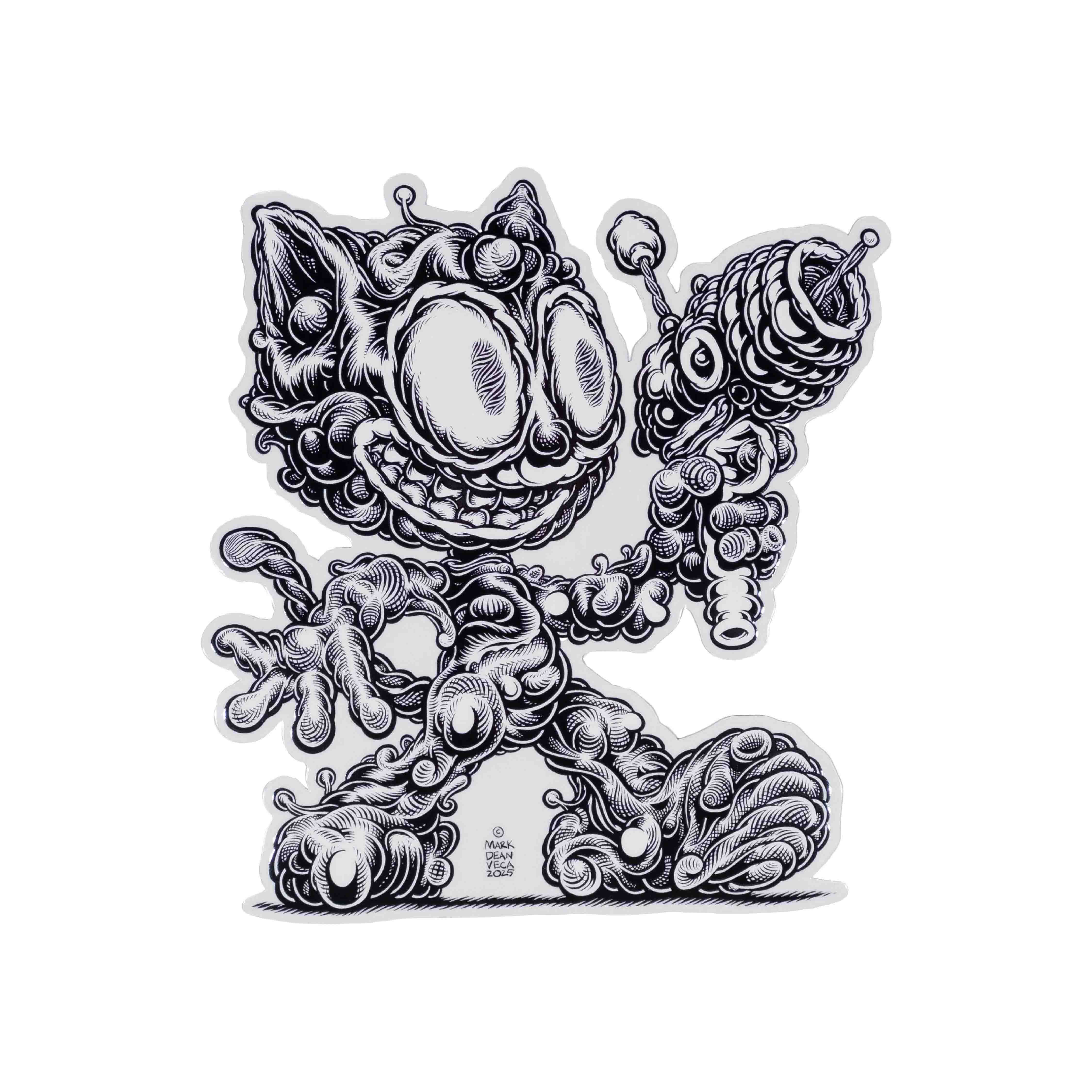 Alien Felix Super Sticker Main image