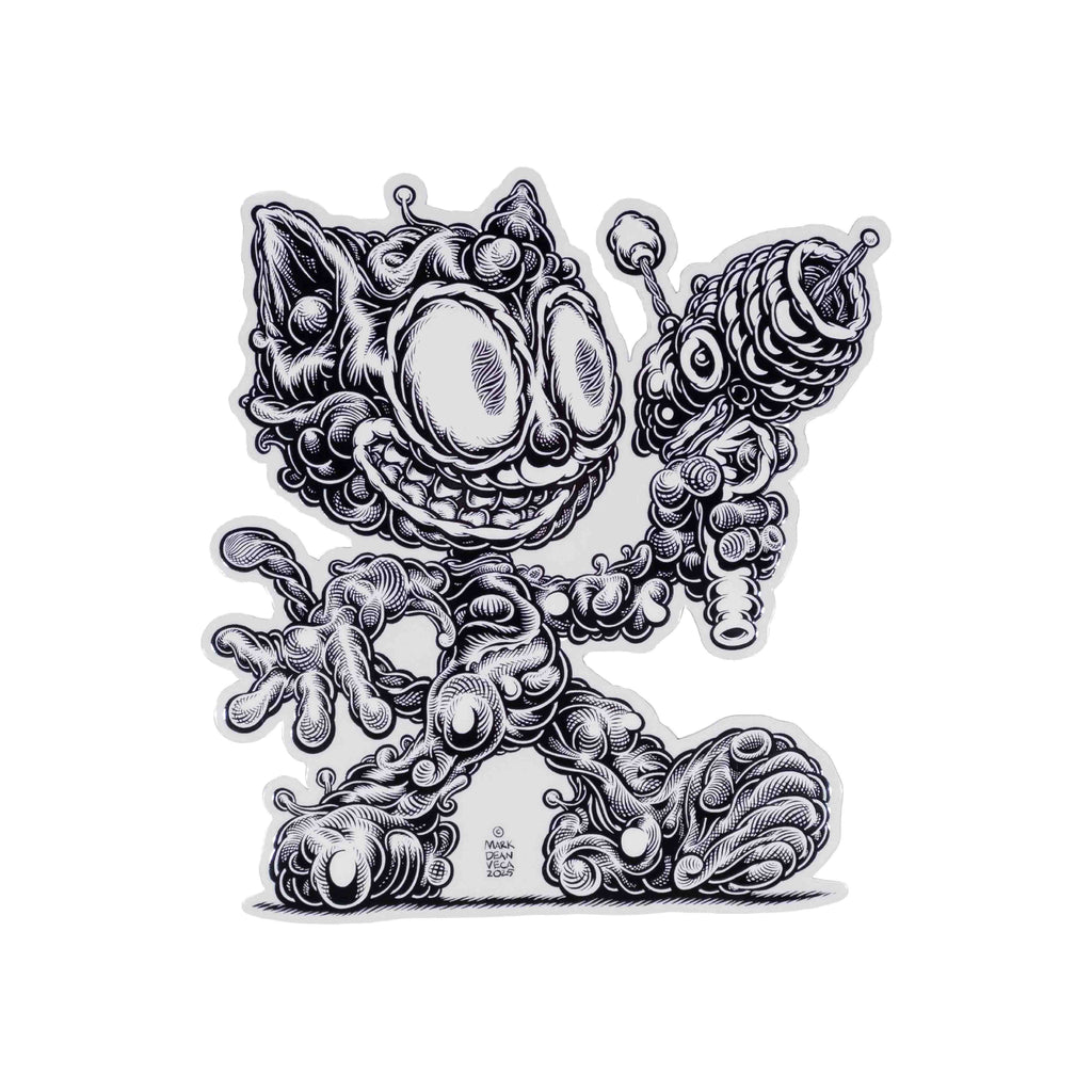 Alien Felix Super Sticker