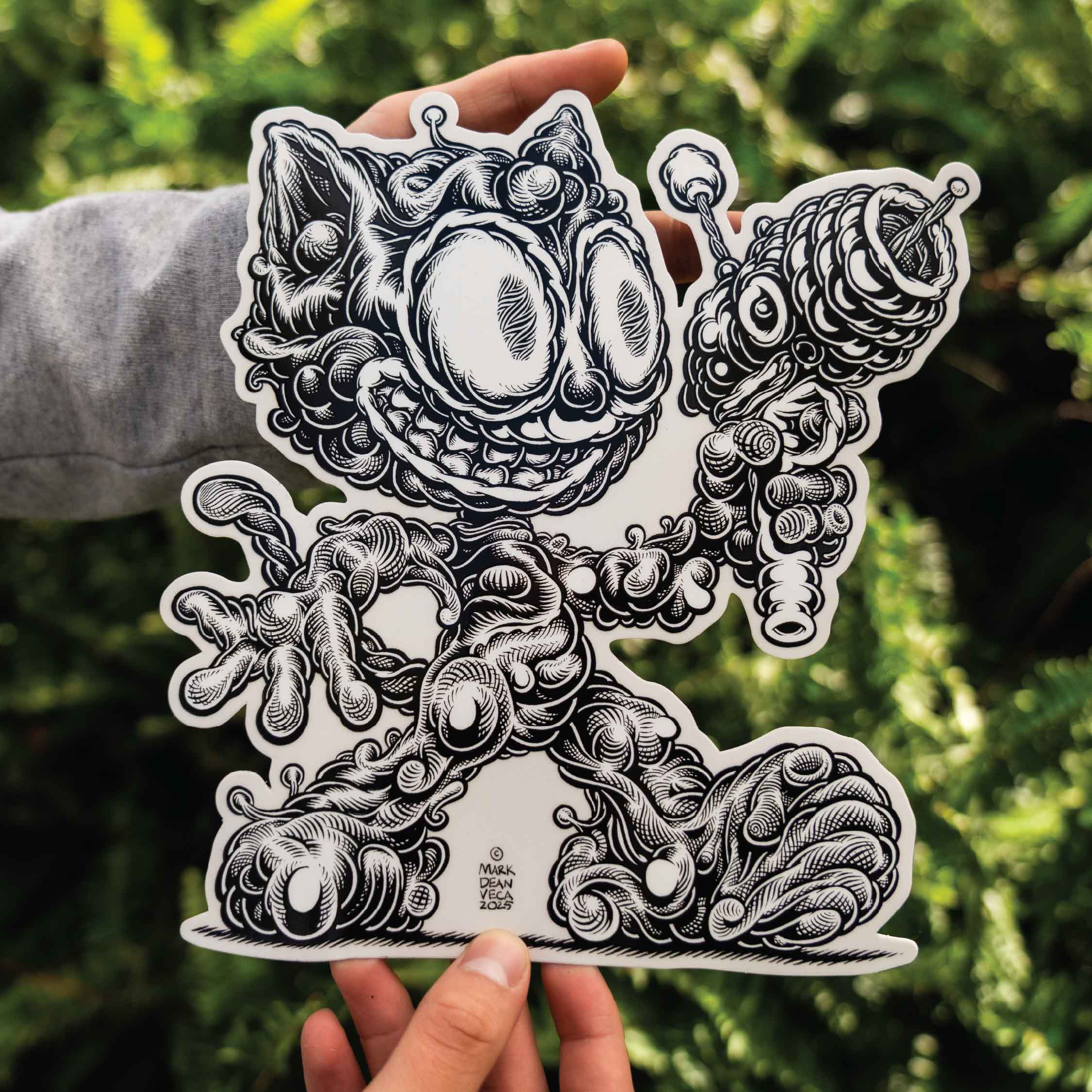 Alien Felix Super Sticker Secondary image