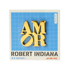 Robert Indiana AMOR Gold Pin