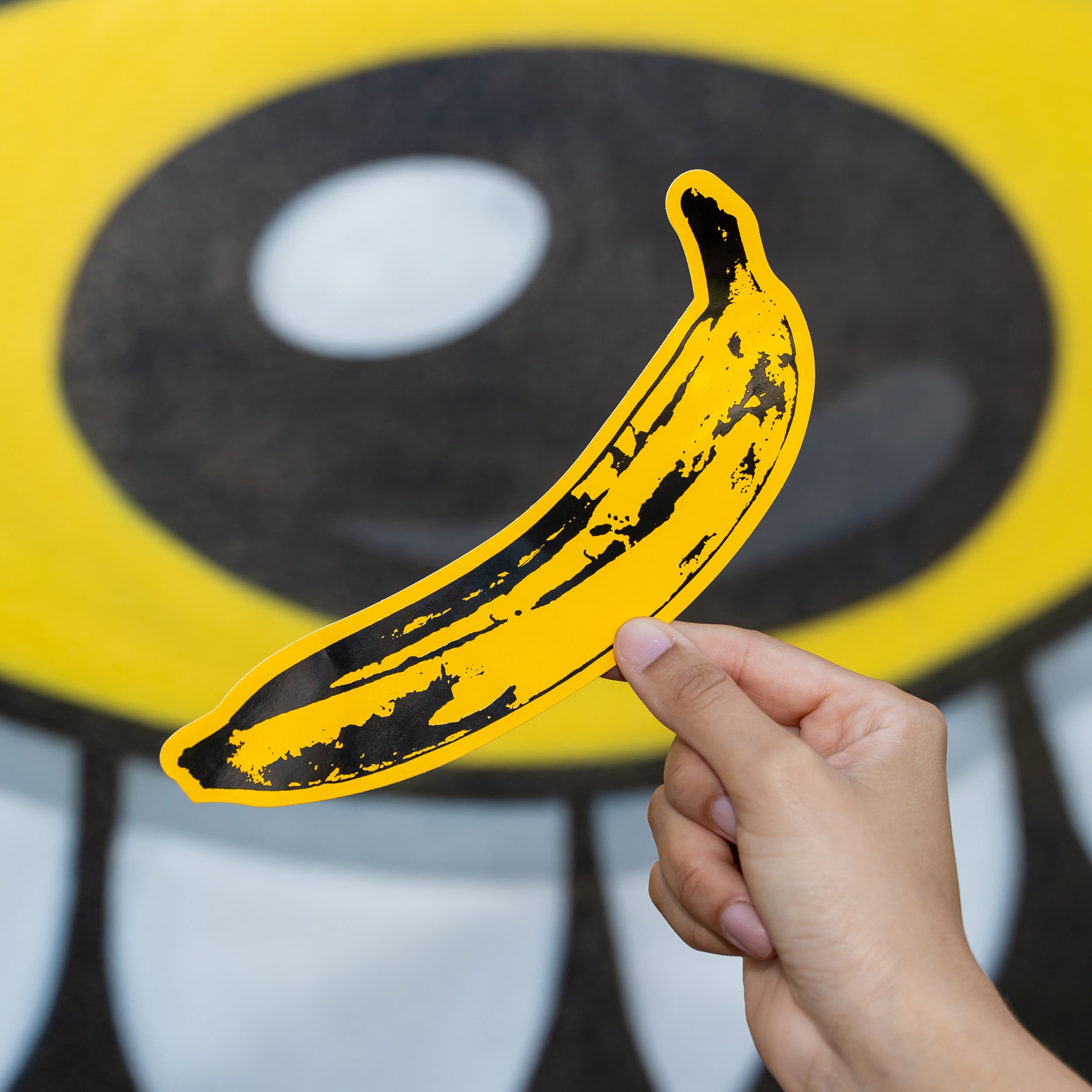 Andy Warhol Big Banana Single Sticker Secondary image