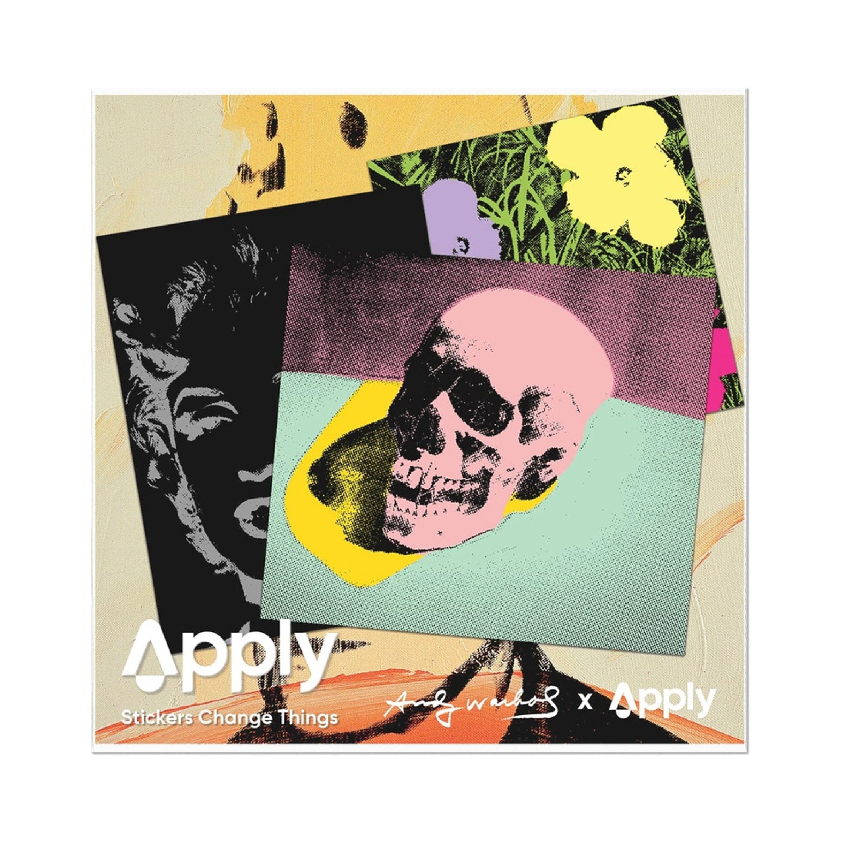 Andy Warhol 70s Silkscreen Sticker Pack Main image