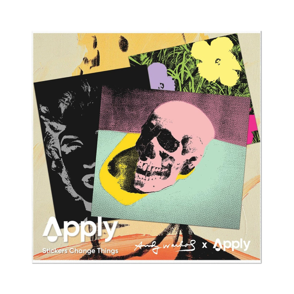 Andy Warhol 70s Silkscreen Sticker Pack
