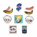 Andy Warhol Deluxe Enamel Pin - Window Boxed