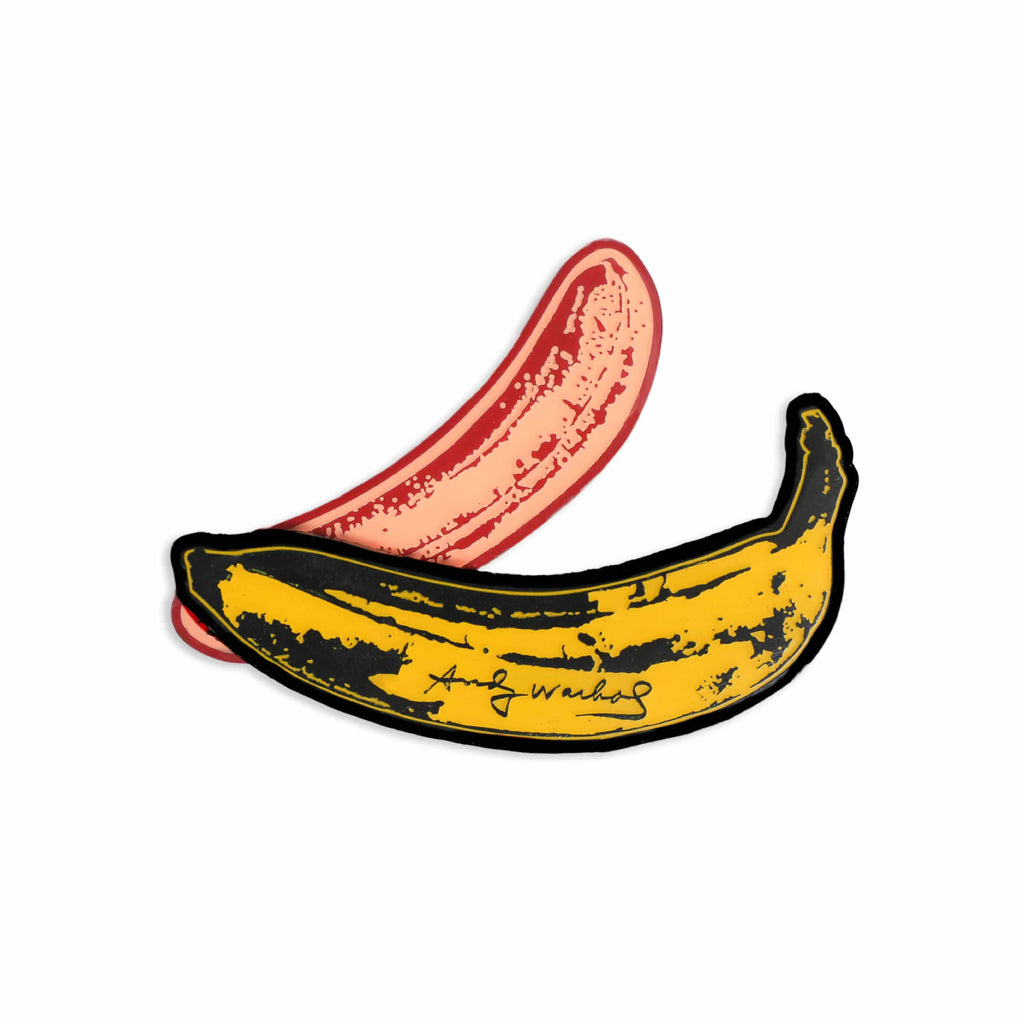 Andy Warhol Deluxe Enamel Pin - Window Boxed