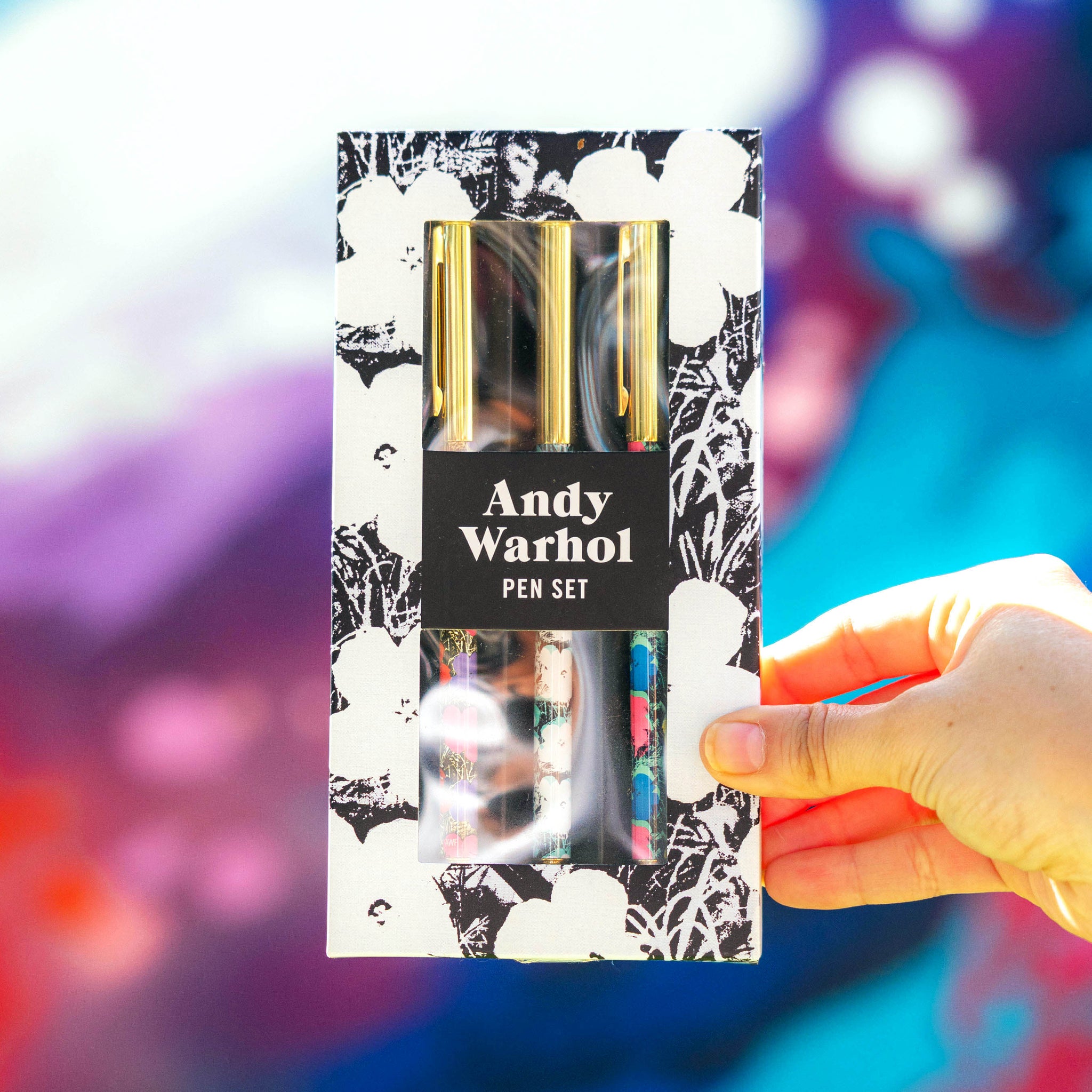 Andy Warhol Flowers Everyday Pen Set