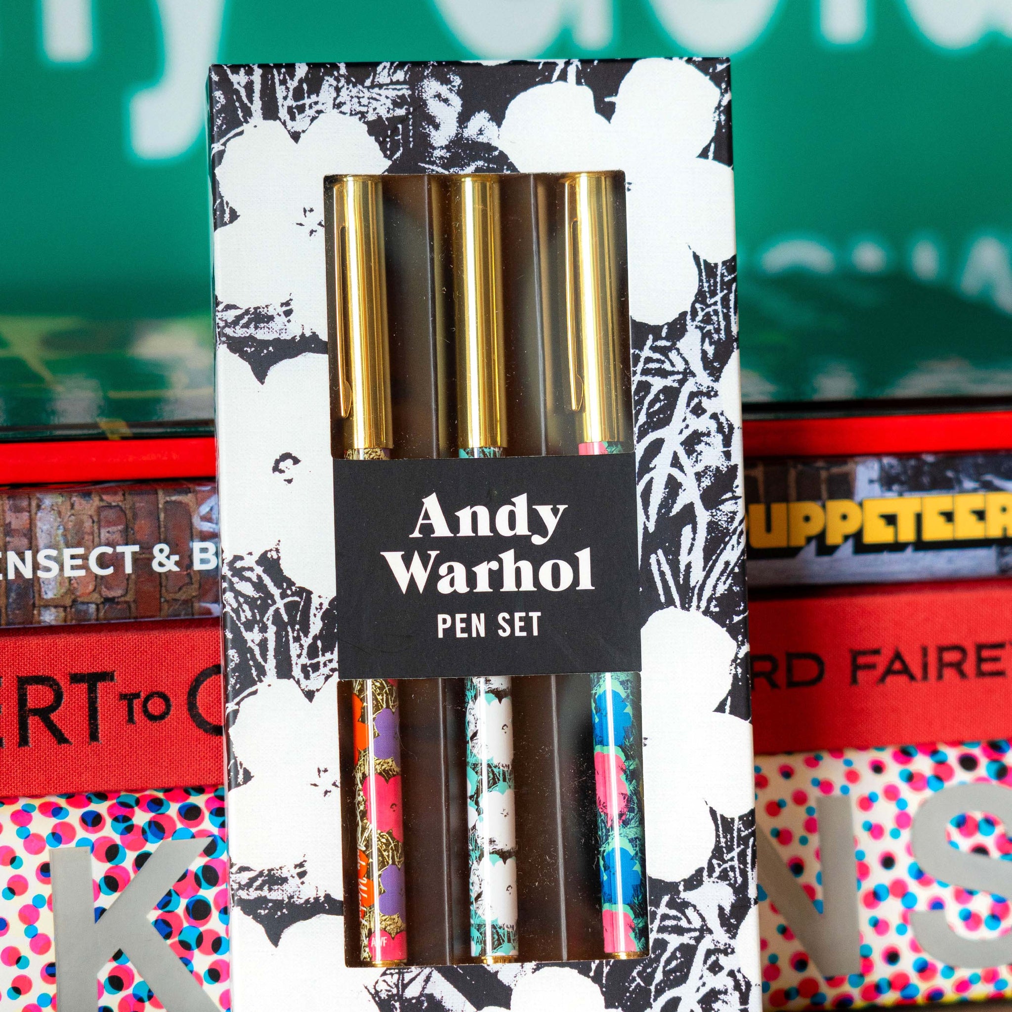 Andy Warhol Flowers Everyday Pen Set