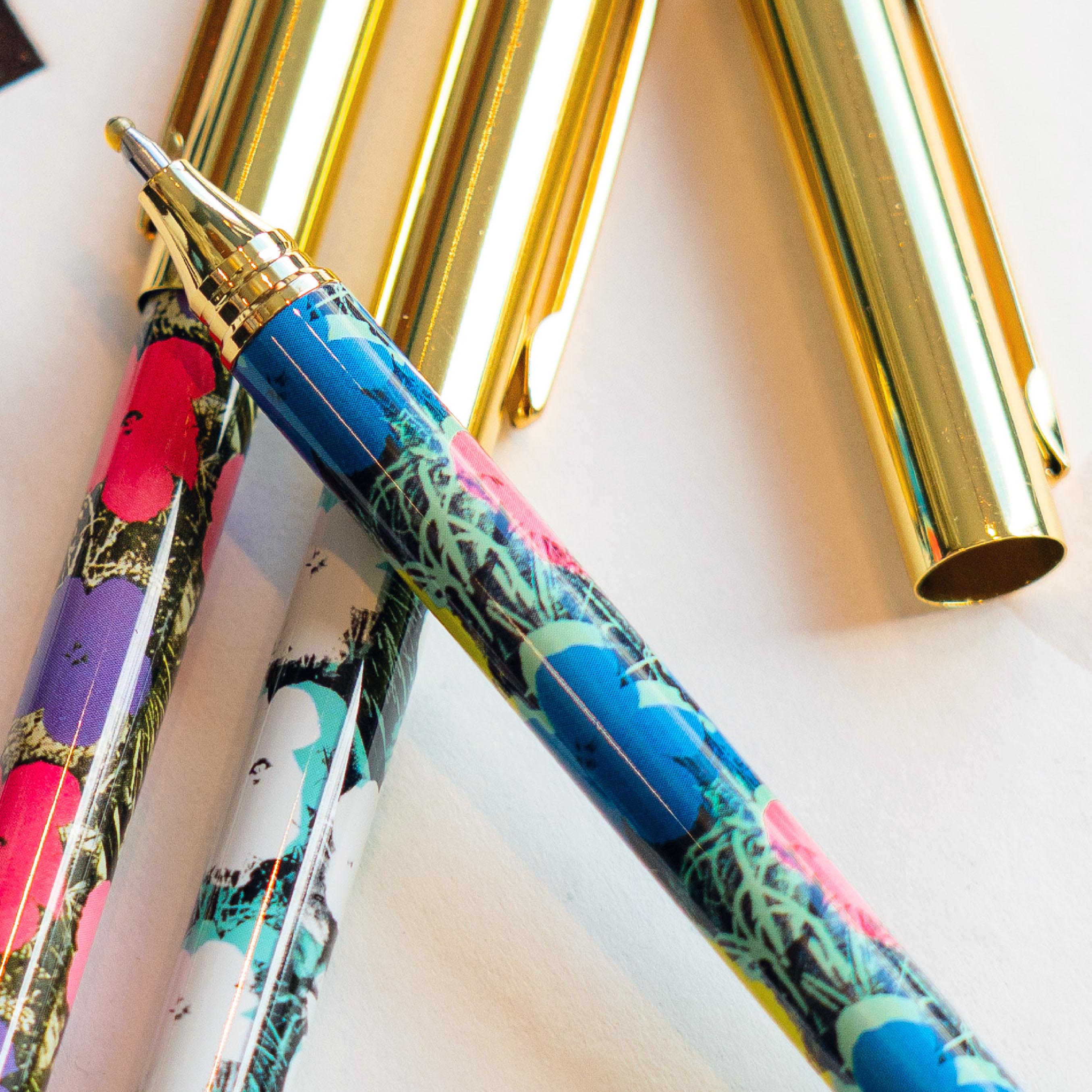 Andy Warhol Flowers Everyday Pen Set