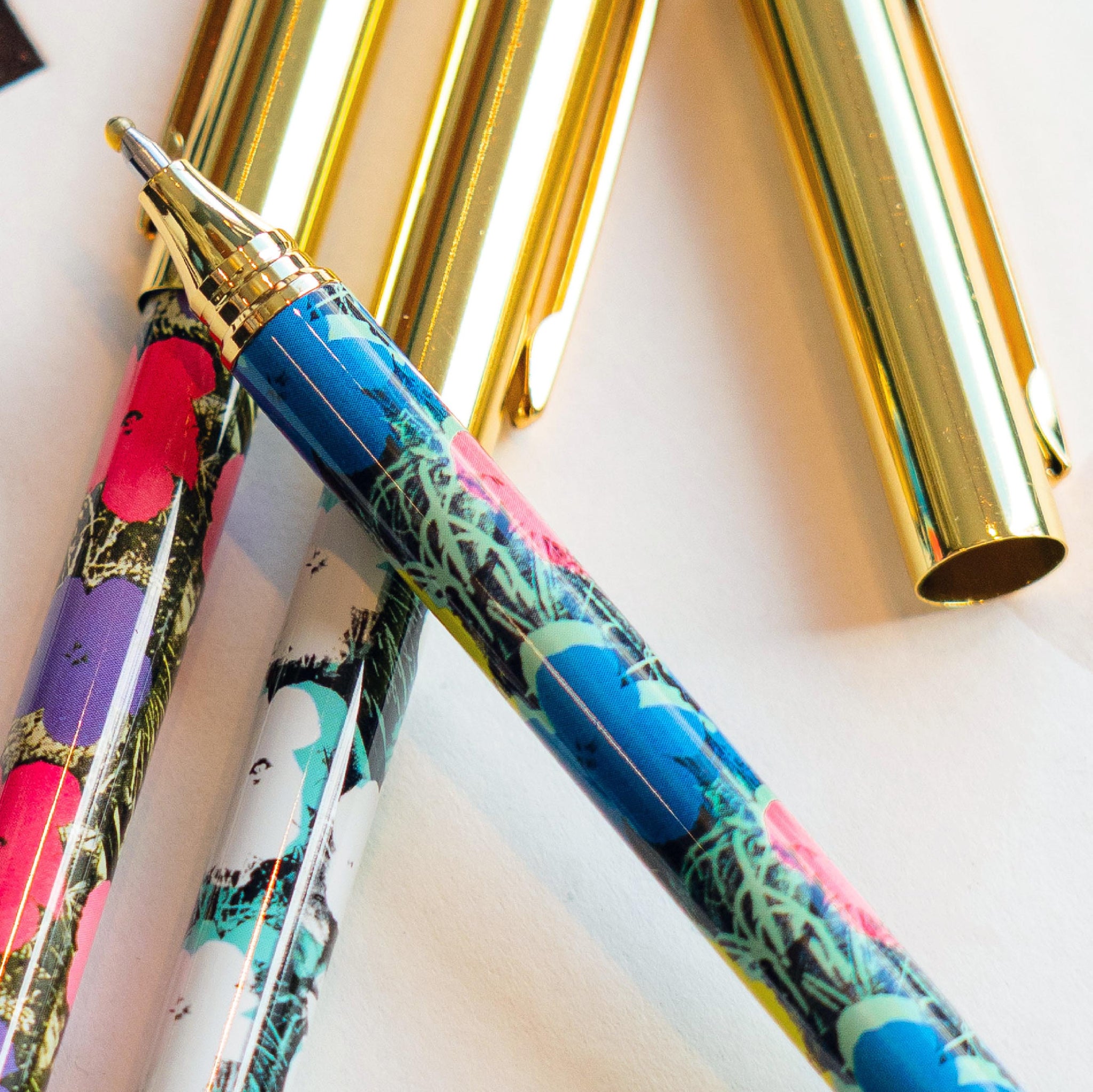 Andy Warhol Flowers Everyday Pen Set